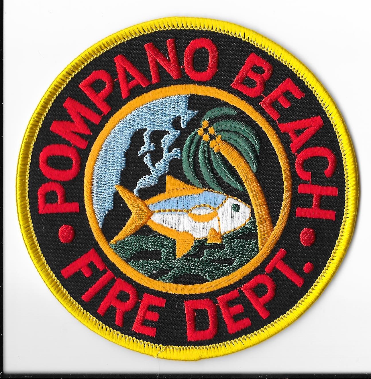 Pompano Beach Fire Rescue, Florida Shoulder Patch V2