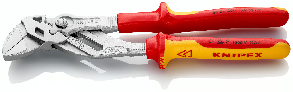 Knipex 86 06 250 Pliers Wrench Pliers and a wrench in a single tool