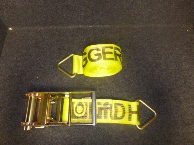 NEW LIFT-ALL  5,000 lb, 30' x 4" Cargo Ratchet Strap Assembly Triangle TE26431
