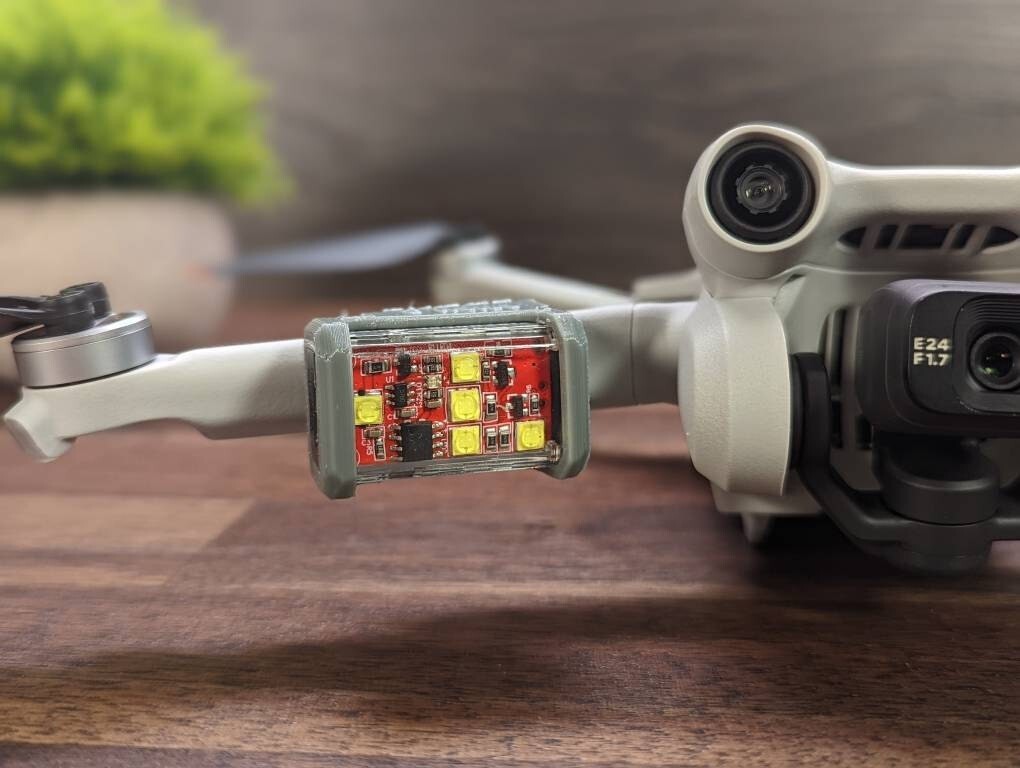 FIREHOUSE MICRO DRONE STROBE LIGHT (WHITE) SPOT LIGHT DJI MINI AUTEL