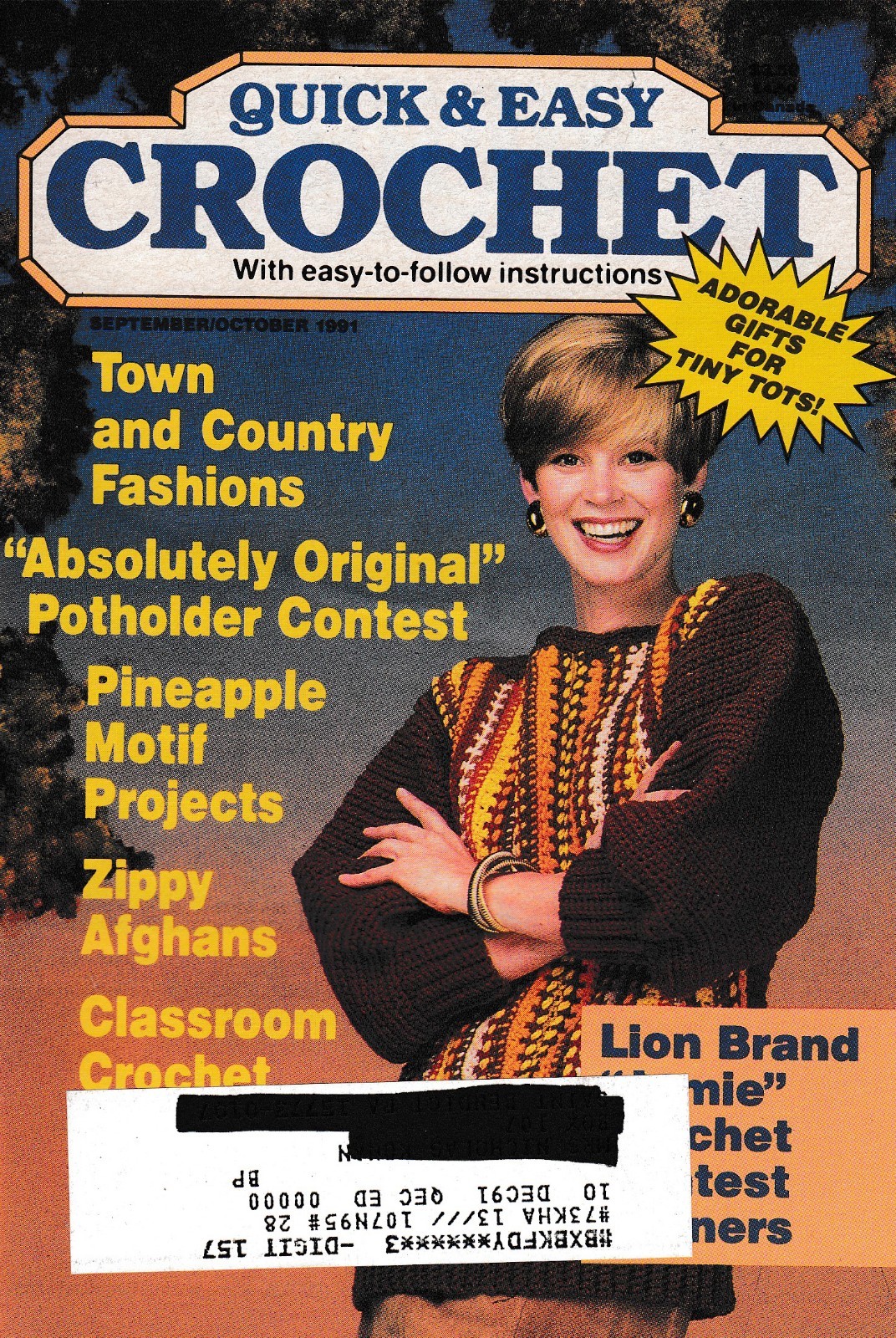 Quick & Easy Crochet Magazine | September-October 1991 Volume VI Issue 5