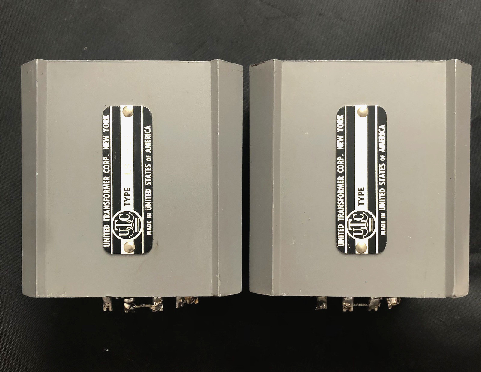 UTC LS-25 Audio Transformers Input Interstage Pair in Excellent condition Tested