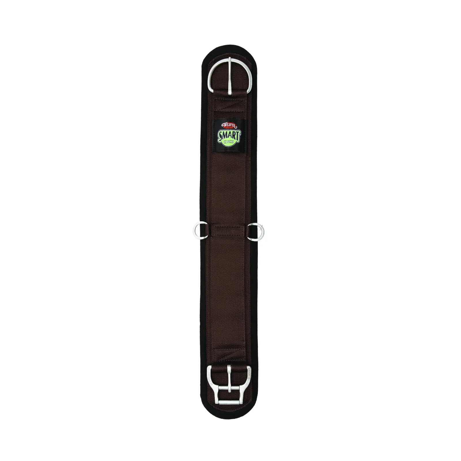 Weaver Leather Smart Cinch - Roll Snug Buckle, Poly Webbing & 1/2” Felt Backer