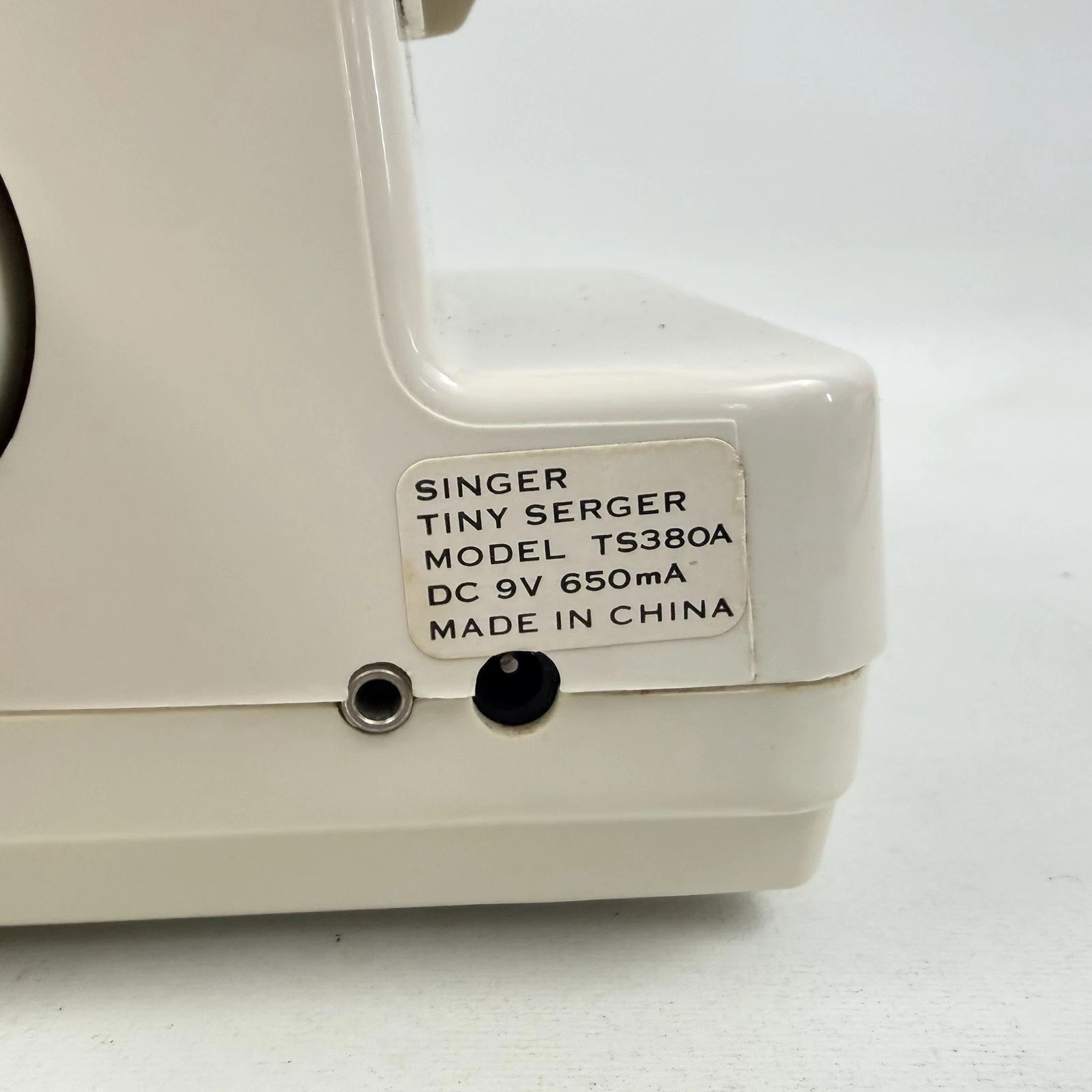 Singer Tiny Serger Electric Overedging Sewing Machine & Foot Pedal Needs Service