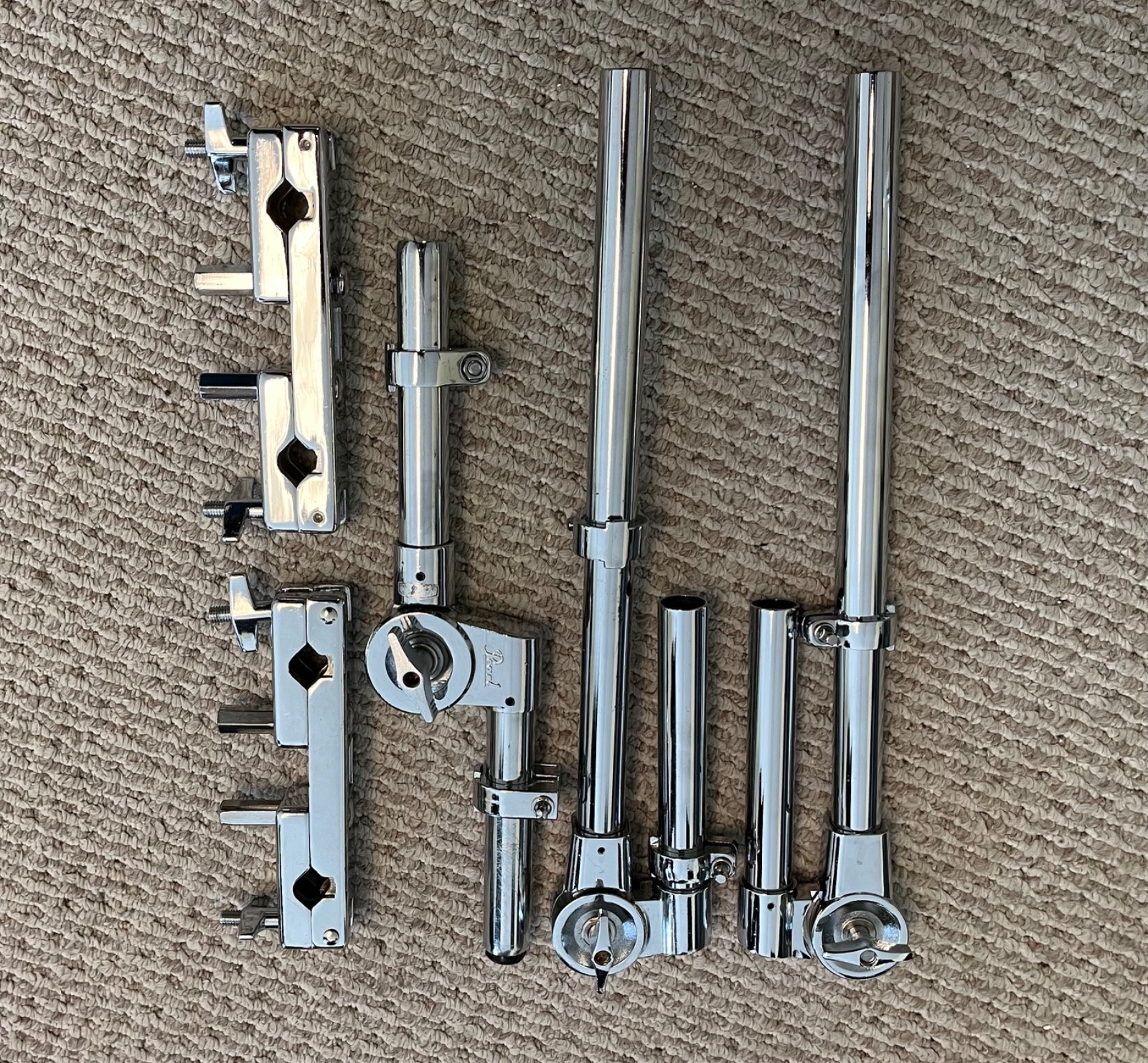 Drum Clamp and Tom Holder Assortment