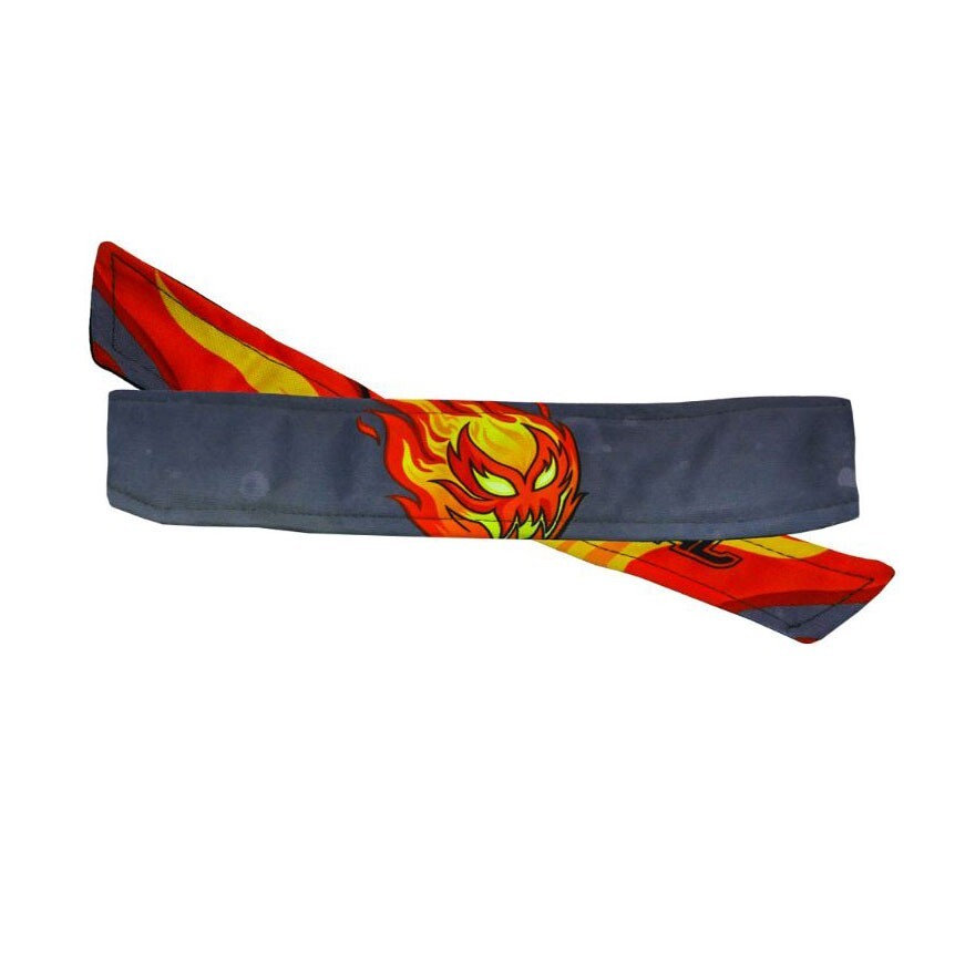 Social Paintball Grit Deluxe Long Tie Headband Head Band Fuego Fireballer NEW