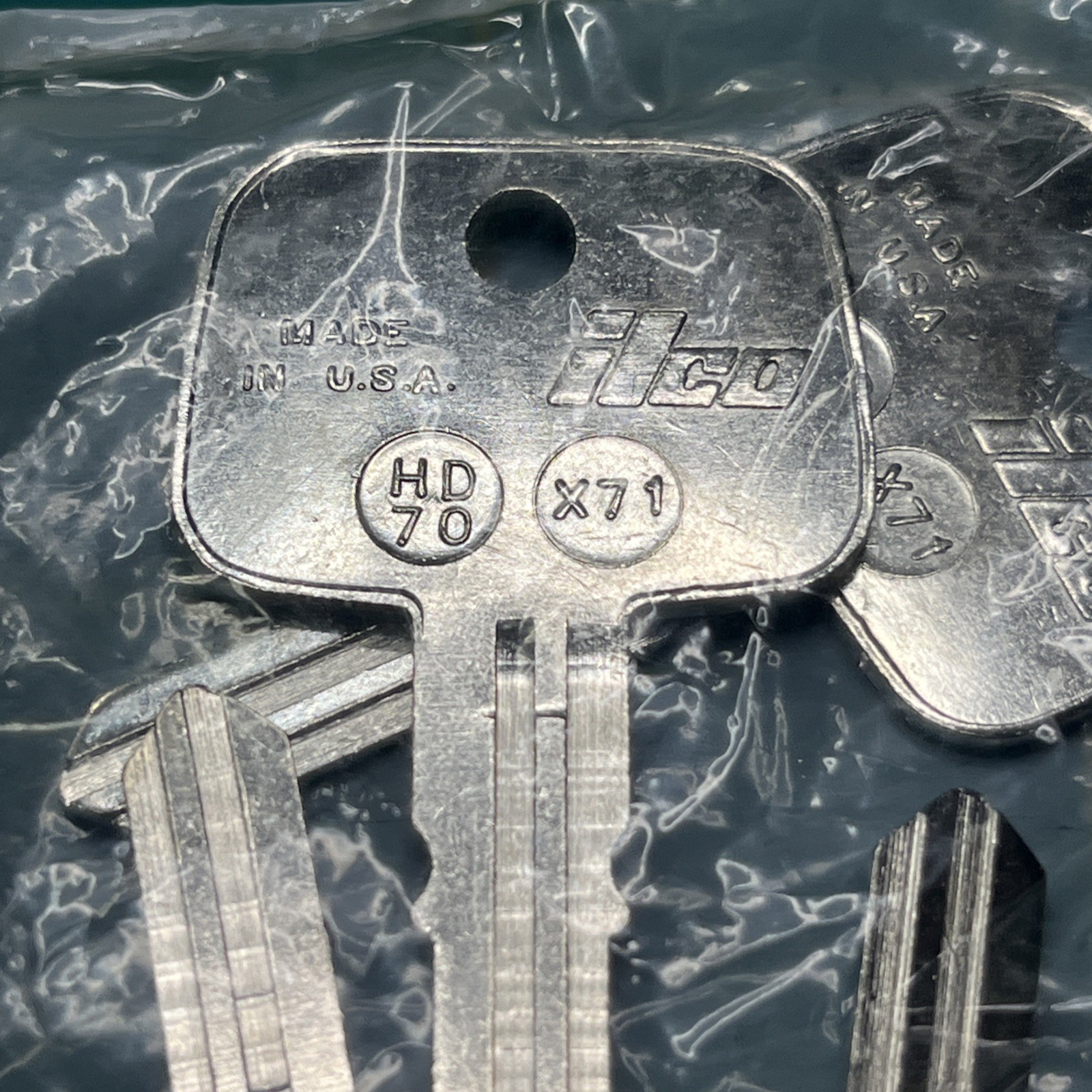 Ilco HD70 Key Blank Fits Honda X71 Bag Of 6