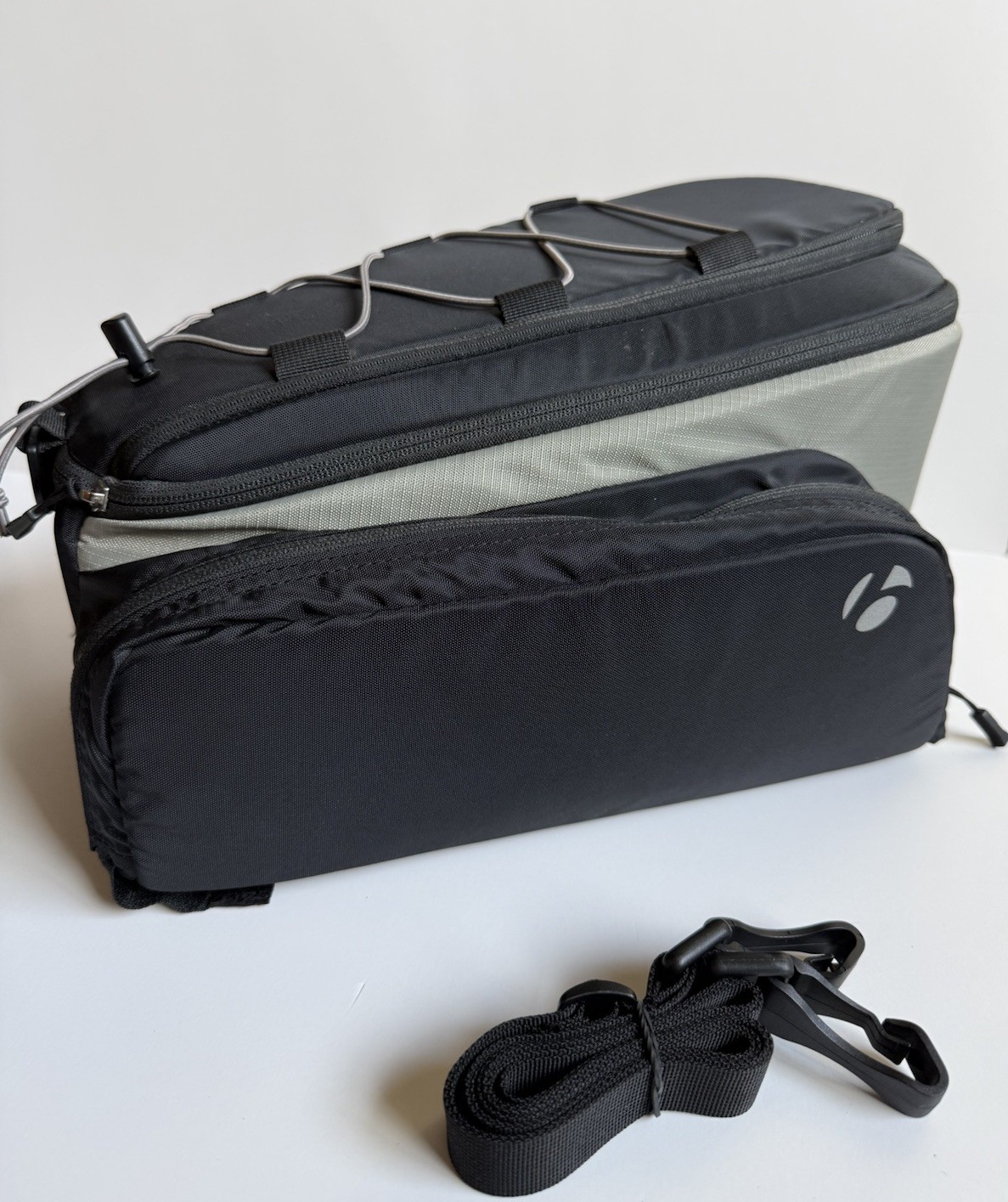 Bontrager Interchange Rear Rack Trunk Bag w/ Fold-Out Panniers & Rain Cover