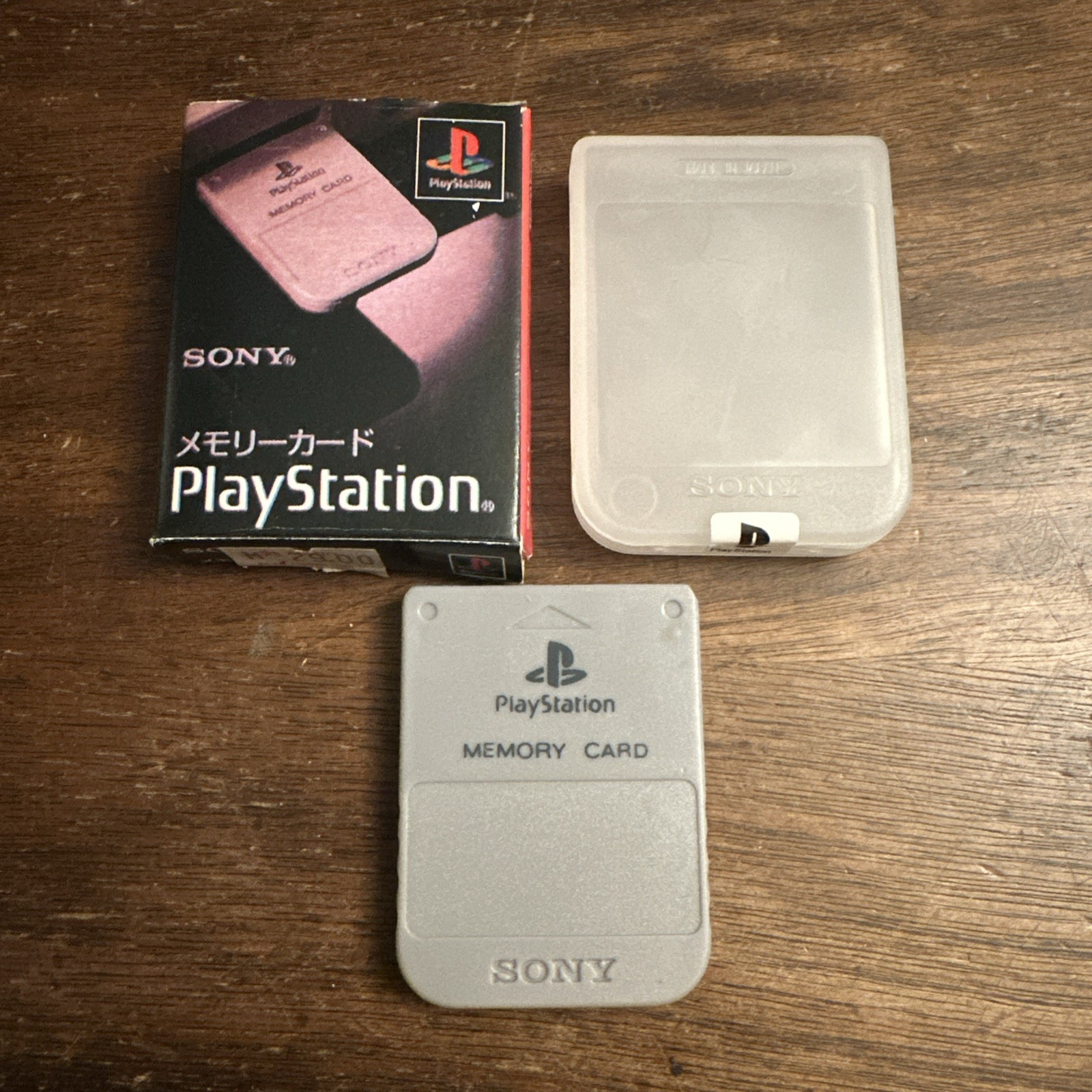PS1 MEMORY CARD SCPH-1020 (Sony Playstation 1) Official 0795 - Boxed - Authentic