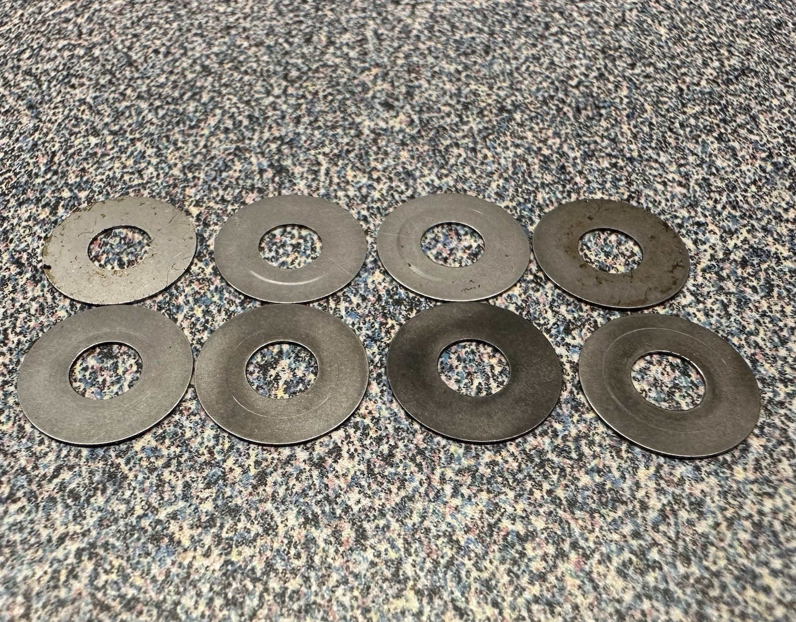 New Original Cox .049 .051 Airplane Engine Stainless SteelThrust Washer Lot Of 8