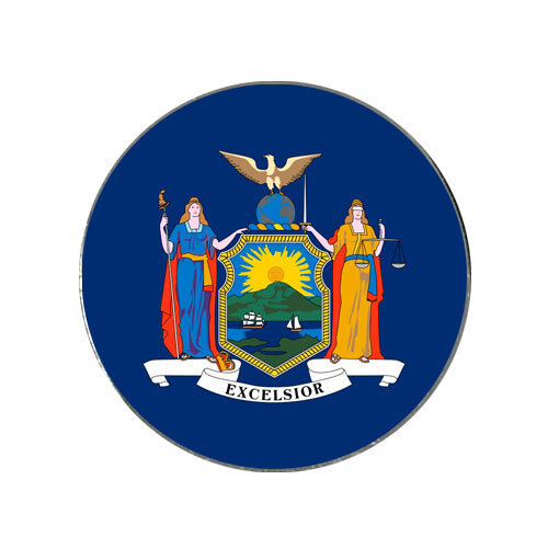 New York State Flag Golf Ball Marker