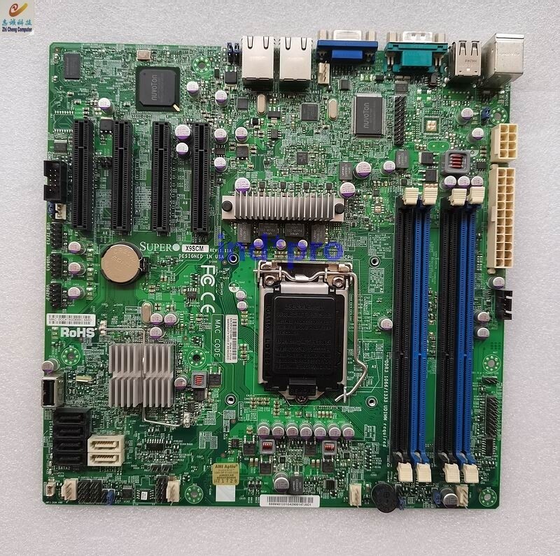 1pc X9SCM single circuit 1155-pin server motherboard