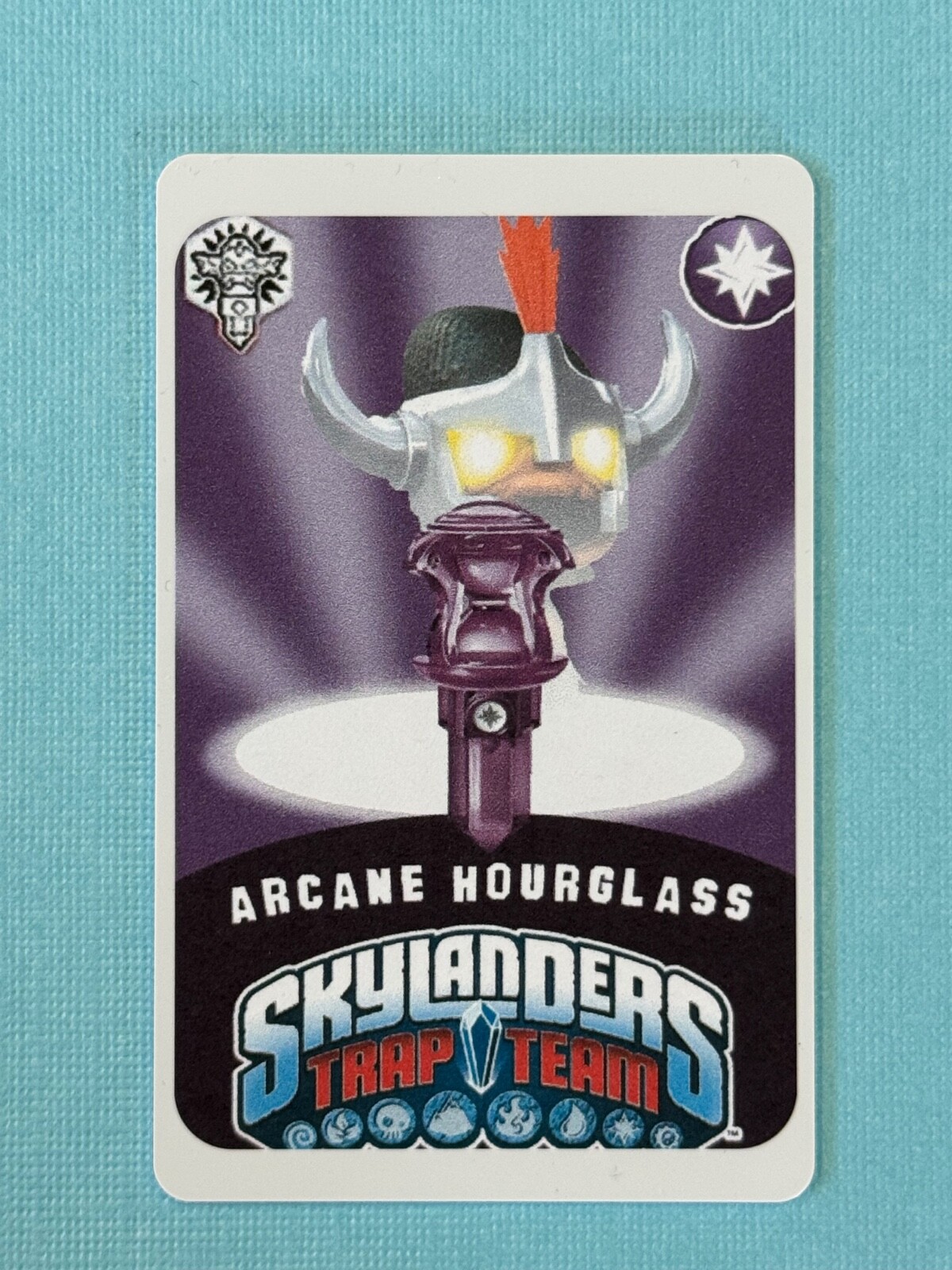 Skylanders Trap Team Arcane Hourglass Trap NFC Card