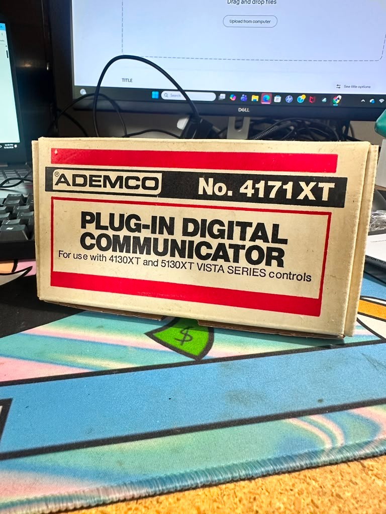 Ademco 4171XT-XM Plug-in Digital Communicator For Use 4130XM And 5130XM Vista