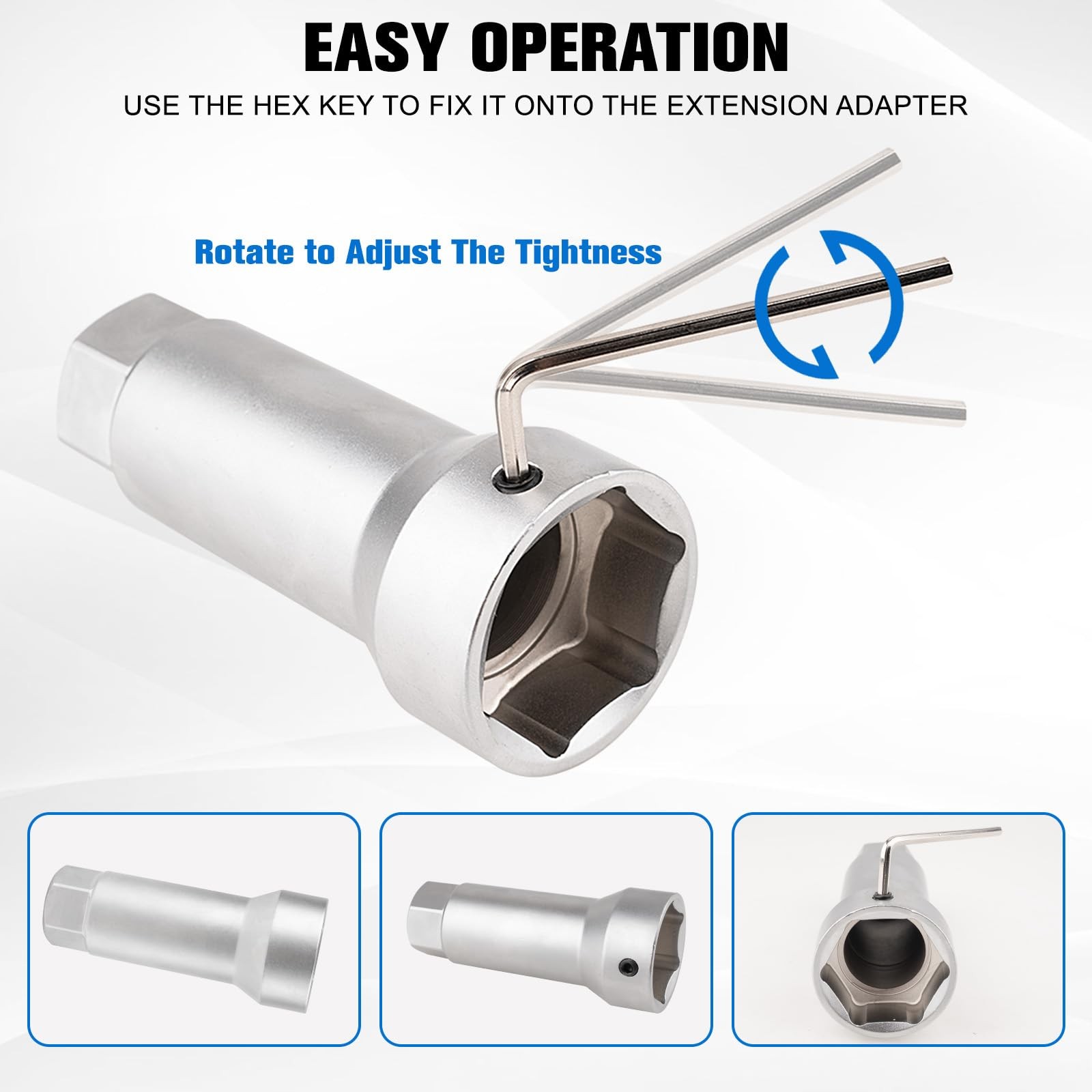 Marvelity 10-Piece Axle Spindle Thread Chaser Set - Includes 8 Dies &...