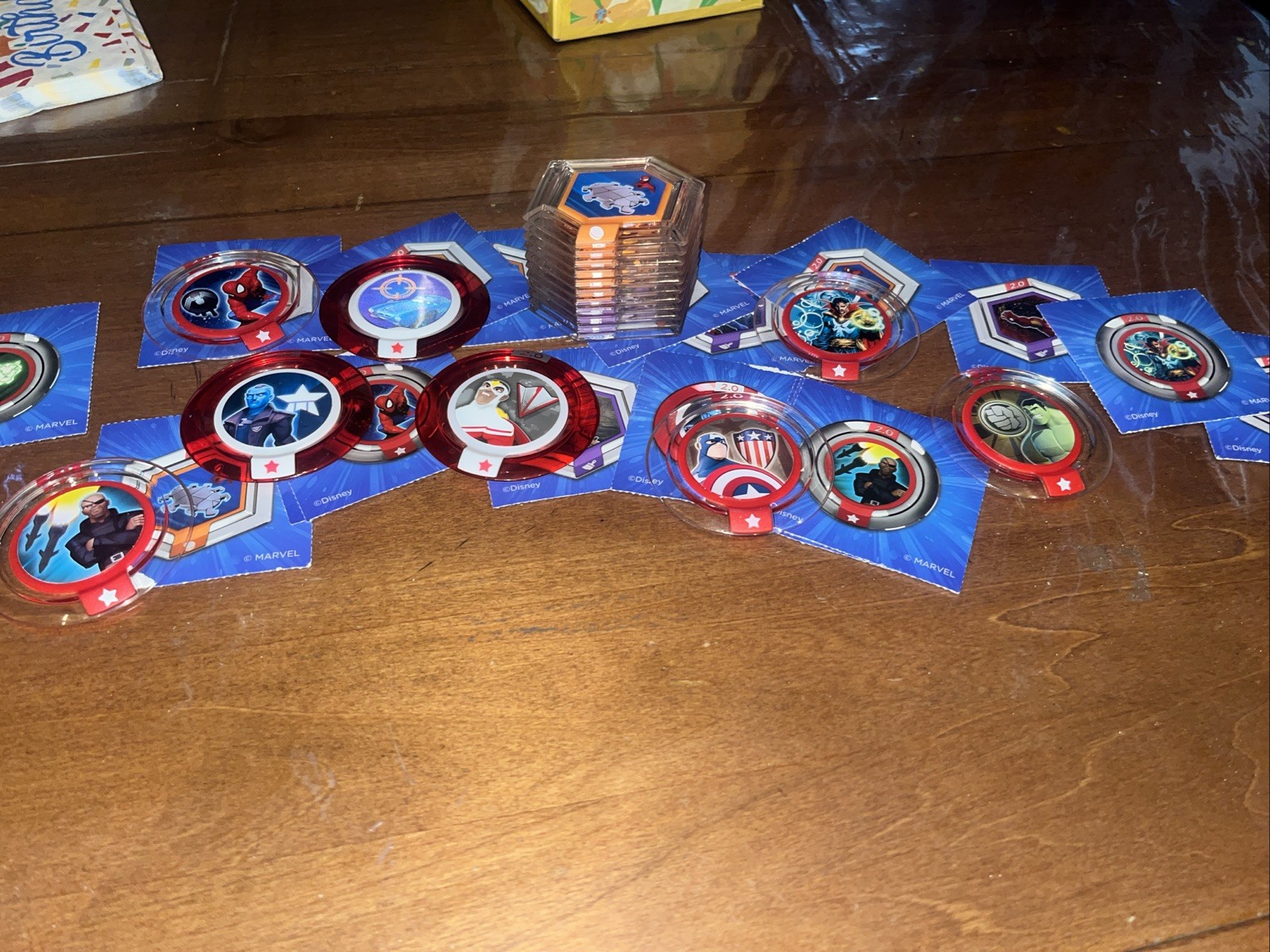 Disney Infinity Power Disc Set for Video Game Enhancements. 18 Enhancements.