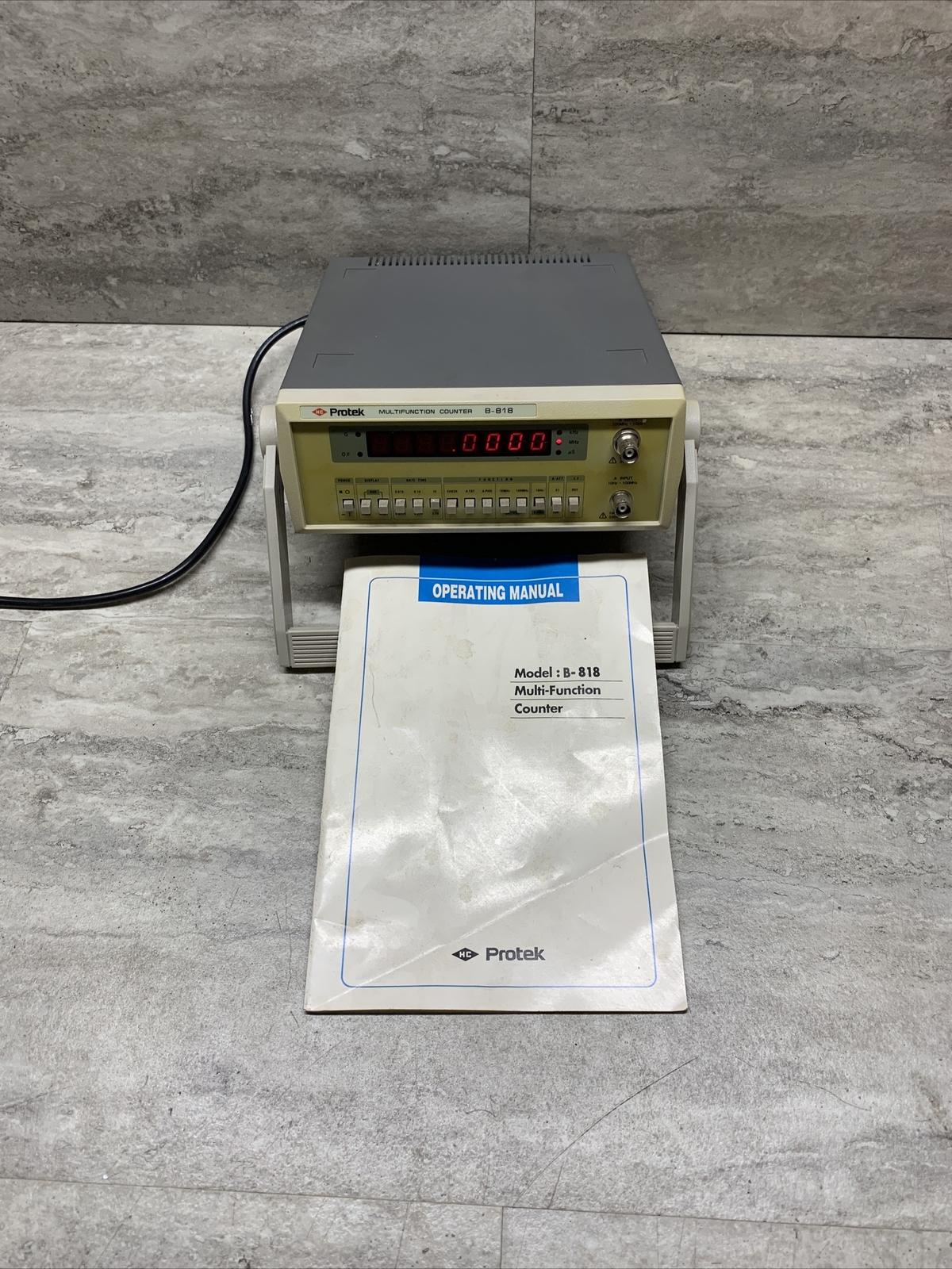 Protek B-818 Multi Function Counter, Used, See Description