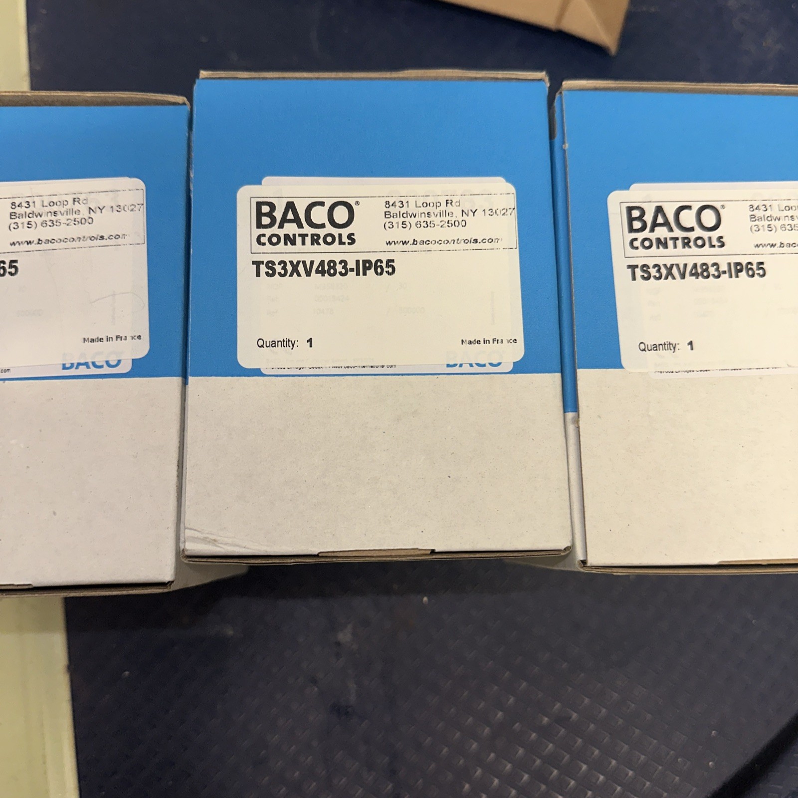 BACO CONTROLS TS3XV483-IP65 / TS3XV483IP65 (BRAND NEW)