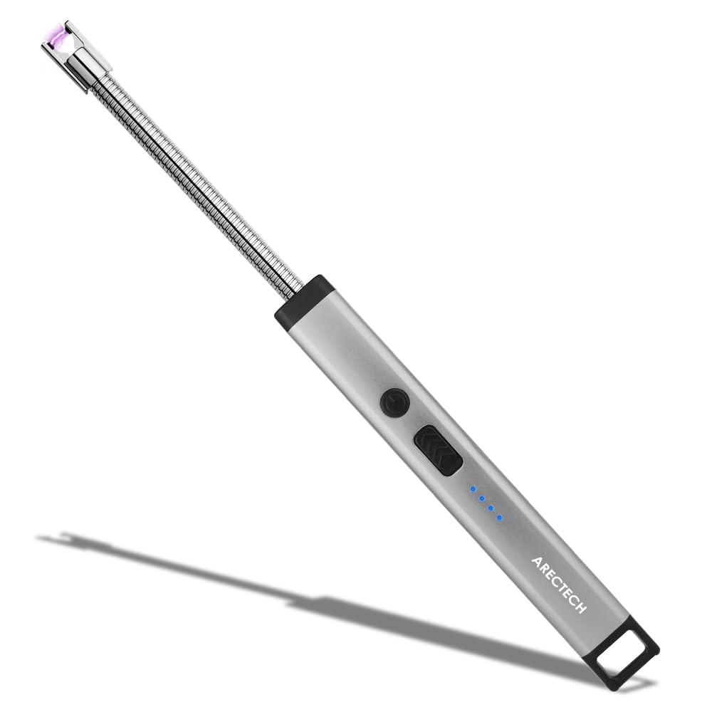 ARECTECH Candle Electric Lighter Rechargeable USB Arc Lighter for Candle Camp...