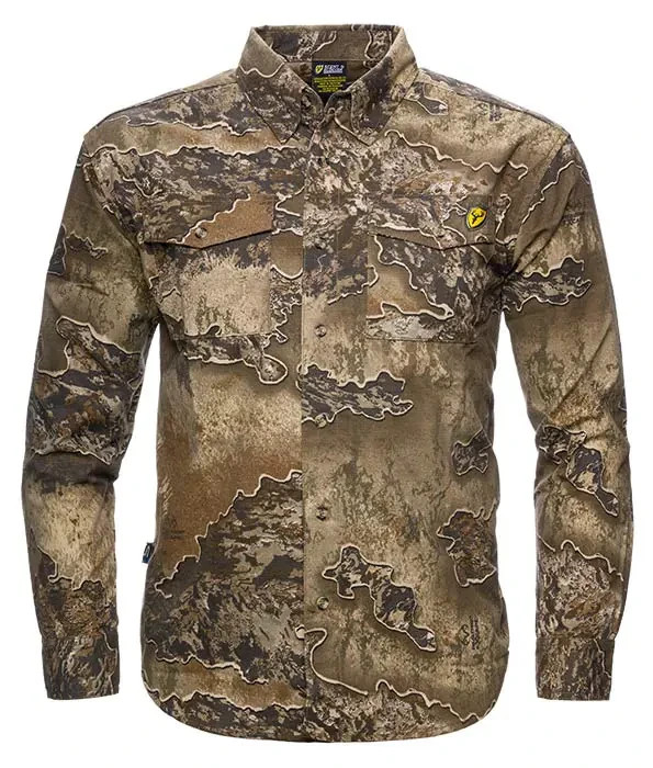 BLOCKER FUSED COTTON FIELD SHIRT - RT EXCAPE - LARGE - E.04.02.D.02