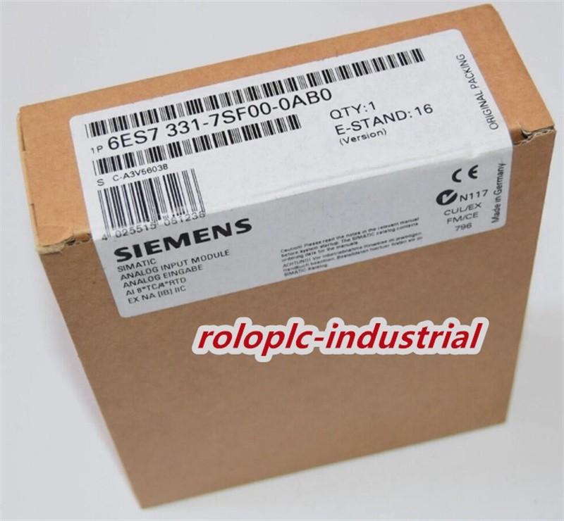 New In Box Siemens 6ES7 331-7SF00-0AB0 /6ES7331-7SF00-0AB0 Analog Input Module
