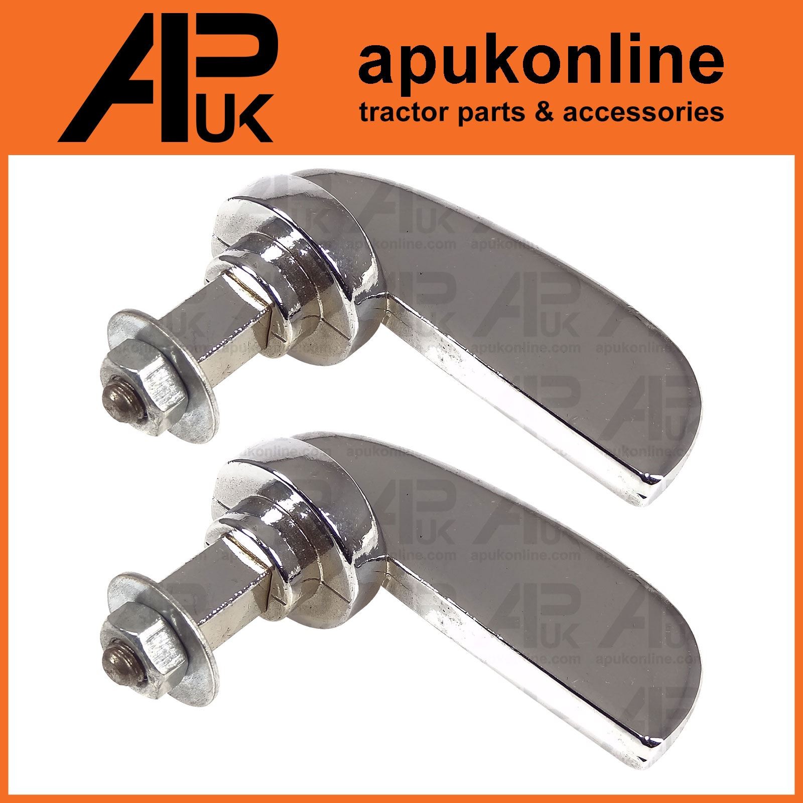 Pair Bonnet Catch Handles for Ford 3400 3610 3910 3930 4010 4100 4110 Tractor
