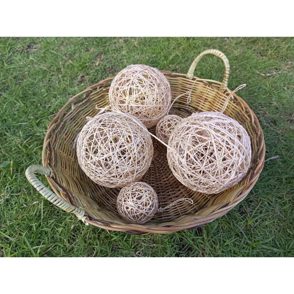 Rattan Nito Fruit Tray Basket