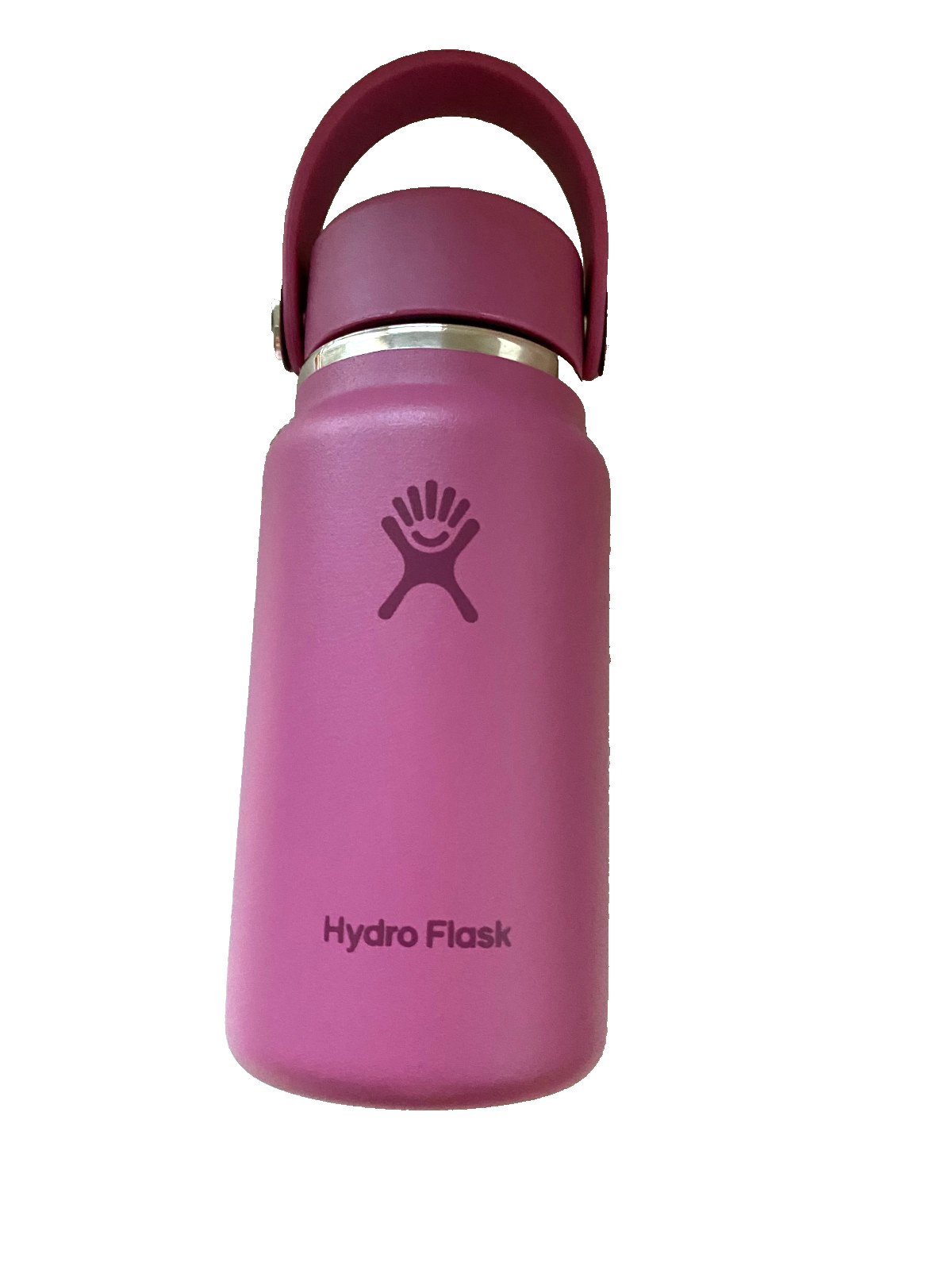 hydro flask stainless steel water bottle purple MICRO MINI GREAT CONDITION!