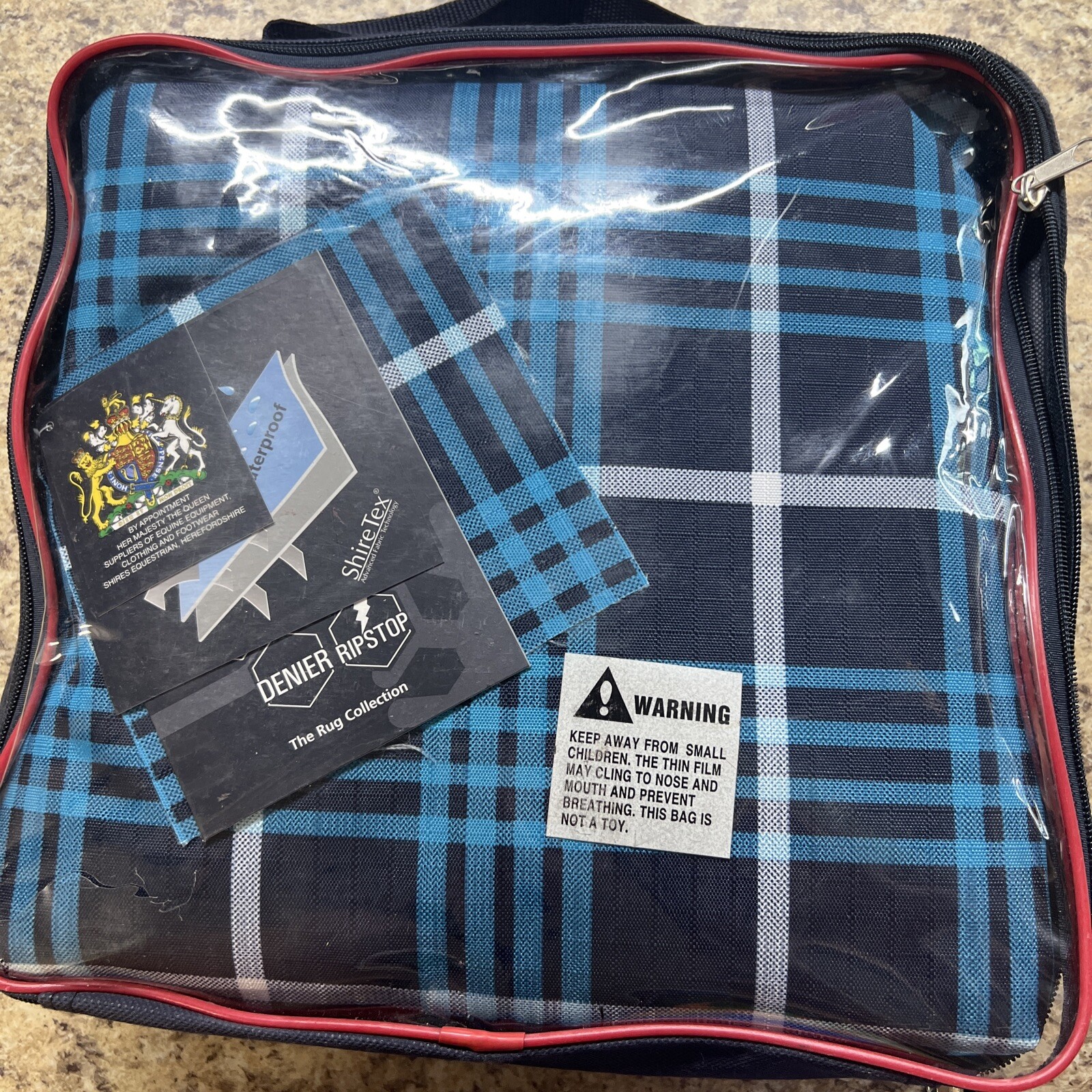 Shires Highlander Original Lite Turnout-84"-plaid