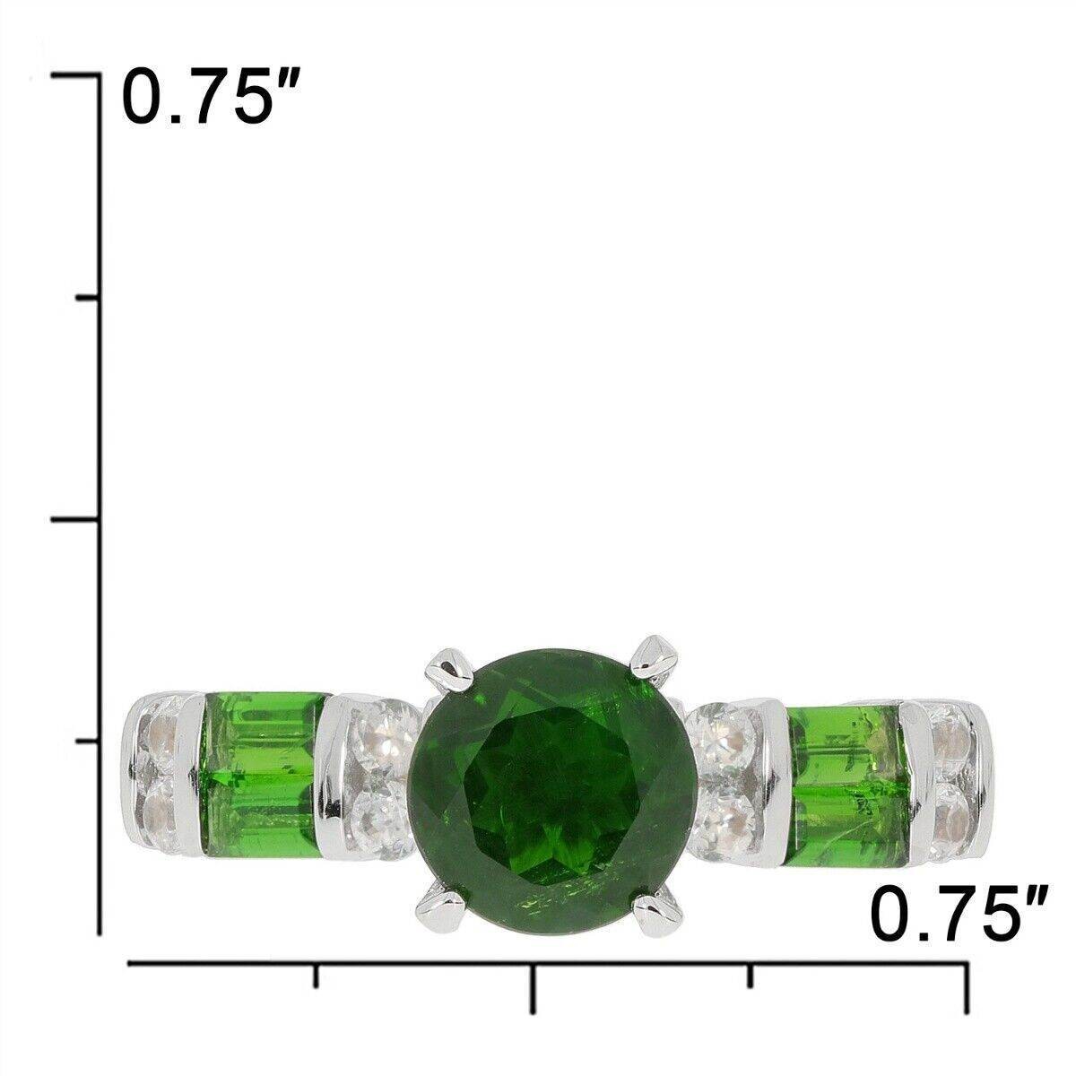 Sterling Silver Semi Mount Ring Setting Round RD 7x7mm