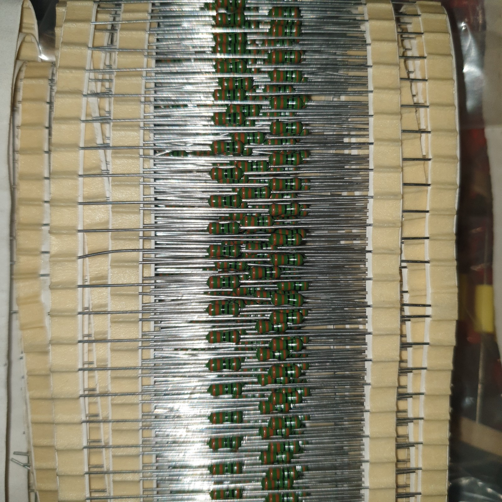 NOS DRALORIC SMA0207 1K 0.6W 1% HI END METAL FILM RESISTORS FOR AUDIO! 50pcs!