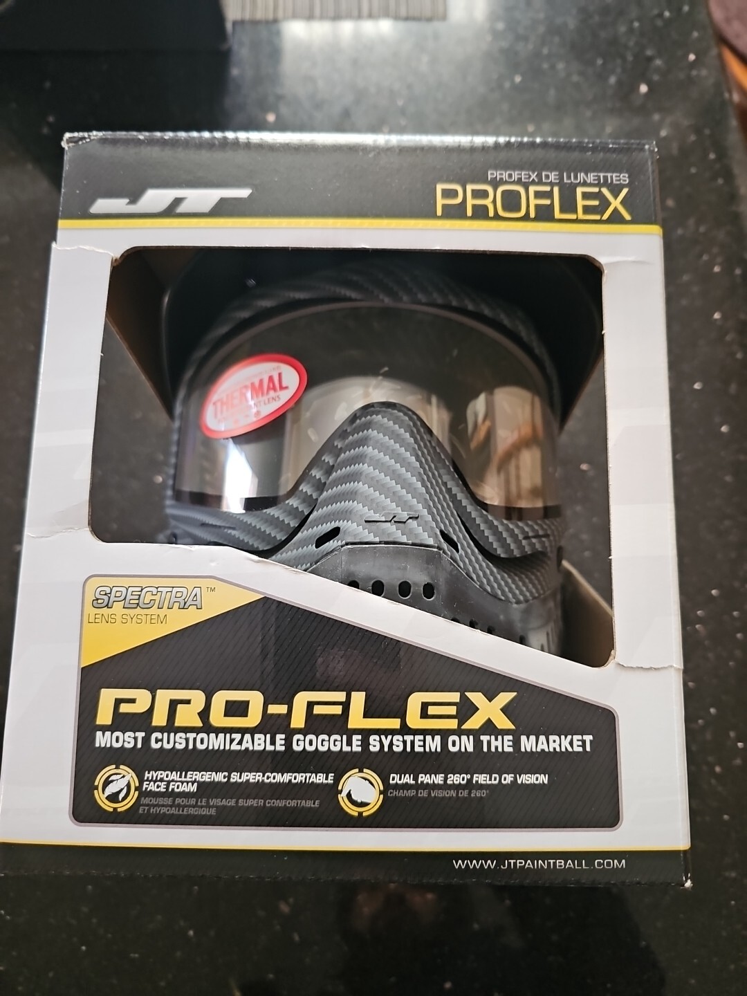 JT Proflex Mask - SE Carbon Fiber