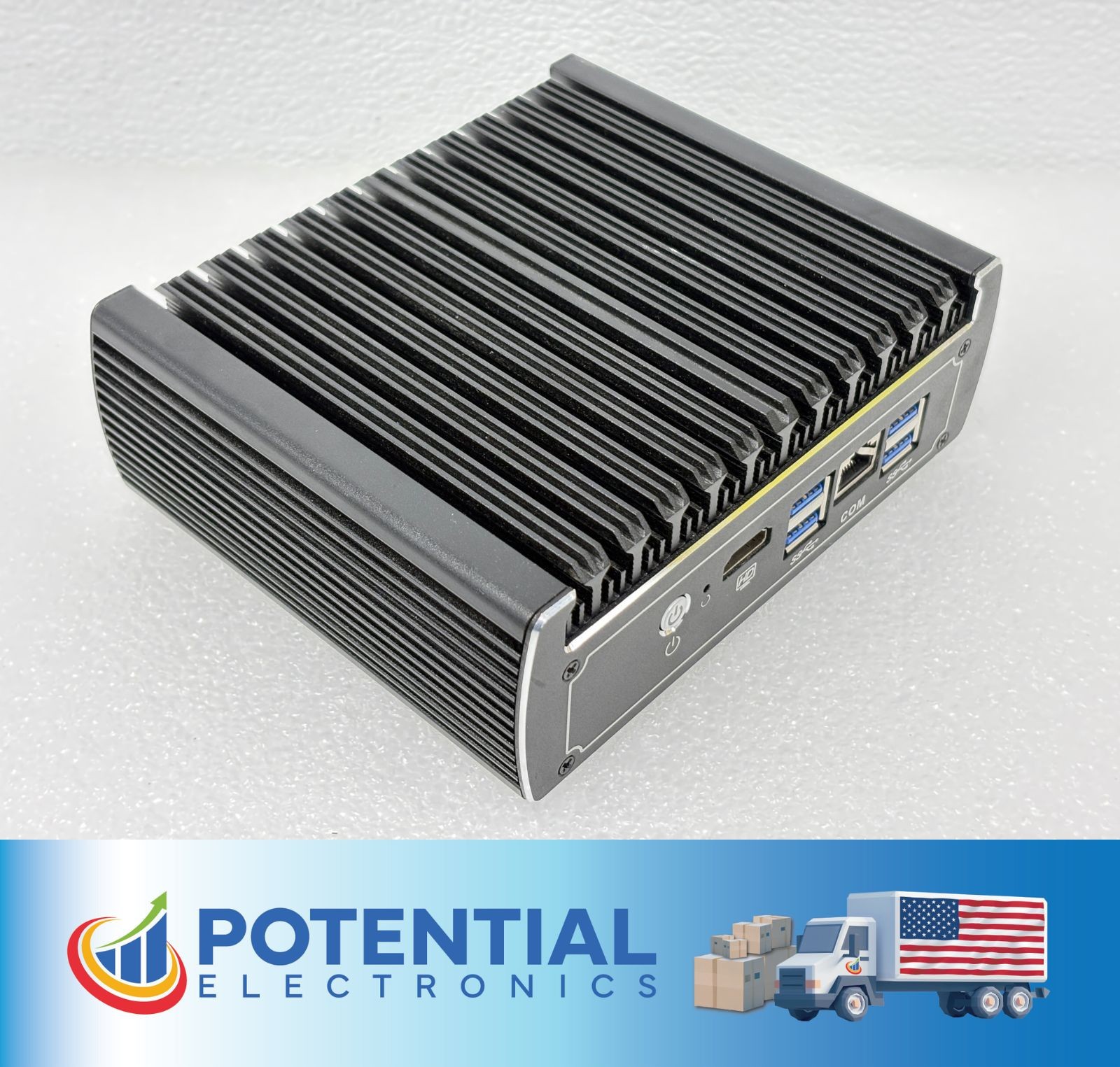 Pre Owned | Protectli Vault FW6C 6-Port Firewall Micro Appliance Mini PC - Black