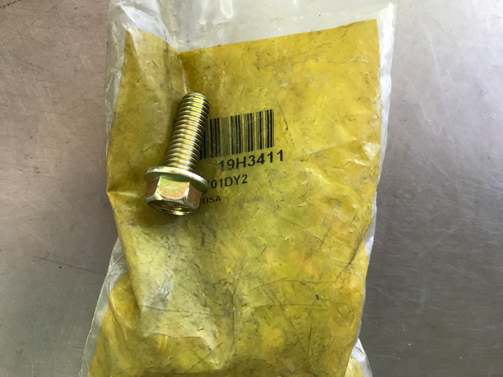 19H3411  GENUINE John Deere SCREW BOLT  Replaces 51325100