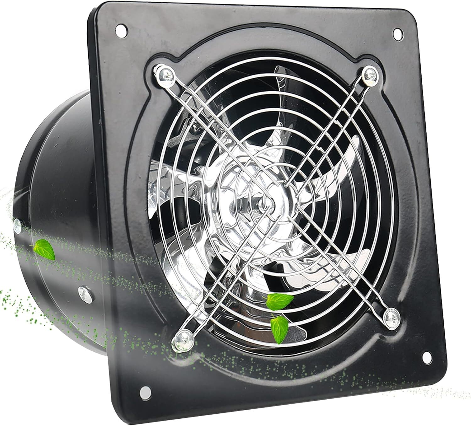 Durable Stainless Steel Electric Exhaust Fan For Kitchen Bathroom Office 650M3h