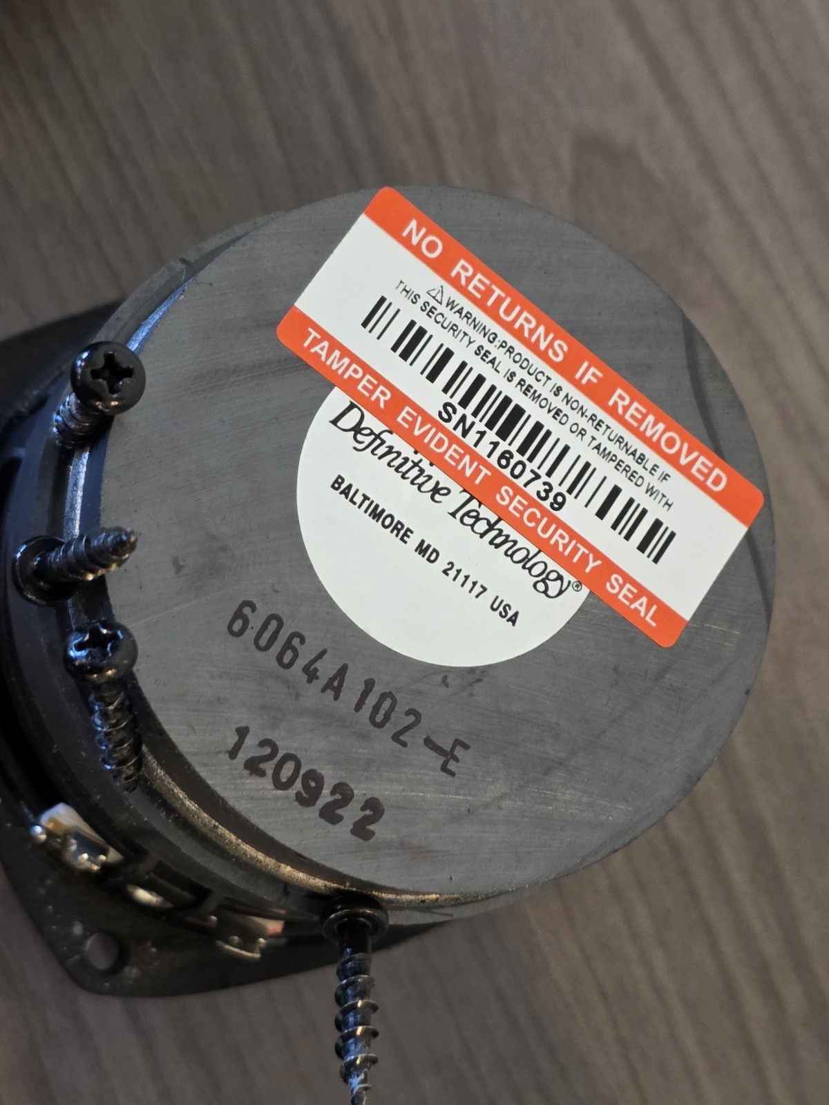DEFINITIVE TECHNOLOGY BP-8040ST 3.5" MIDRANGE DRIVER - PRICED PER UNIT -TESTED