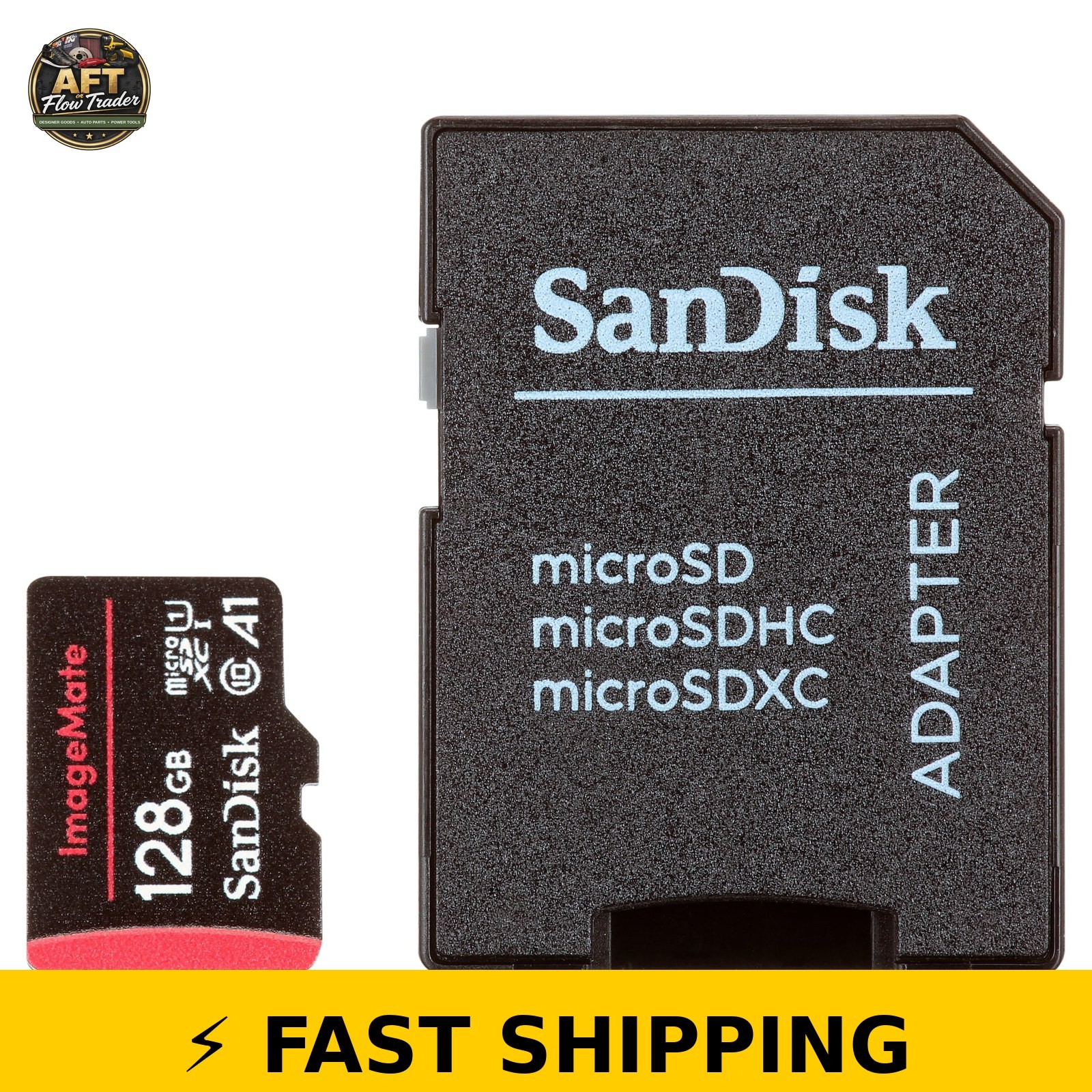 SanDisk 128GB ImageMate microSDXC UHS-1 Memory Card with Adapter