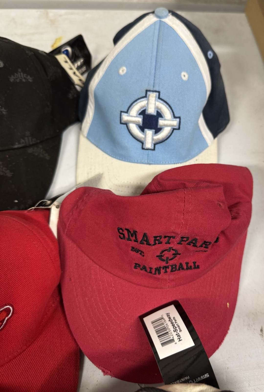 Old School Paintball Hat Lot