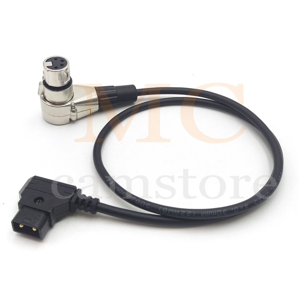 D-Tap to XLR 4pin ，for SONY F5/ F55 Power Cable 20 in