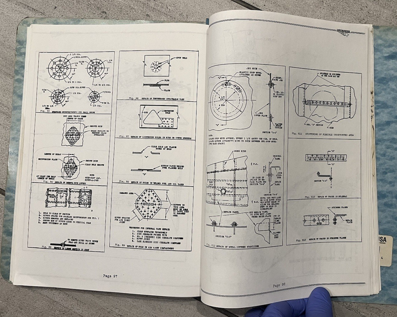 Lockhead 12 Service Manual Illustrated Older Copy