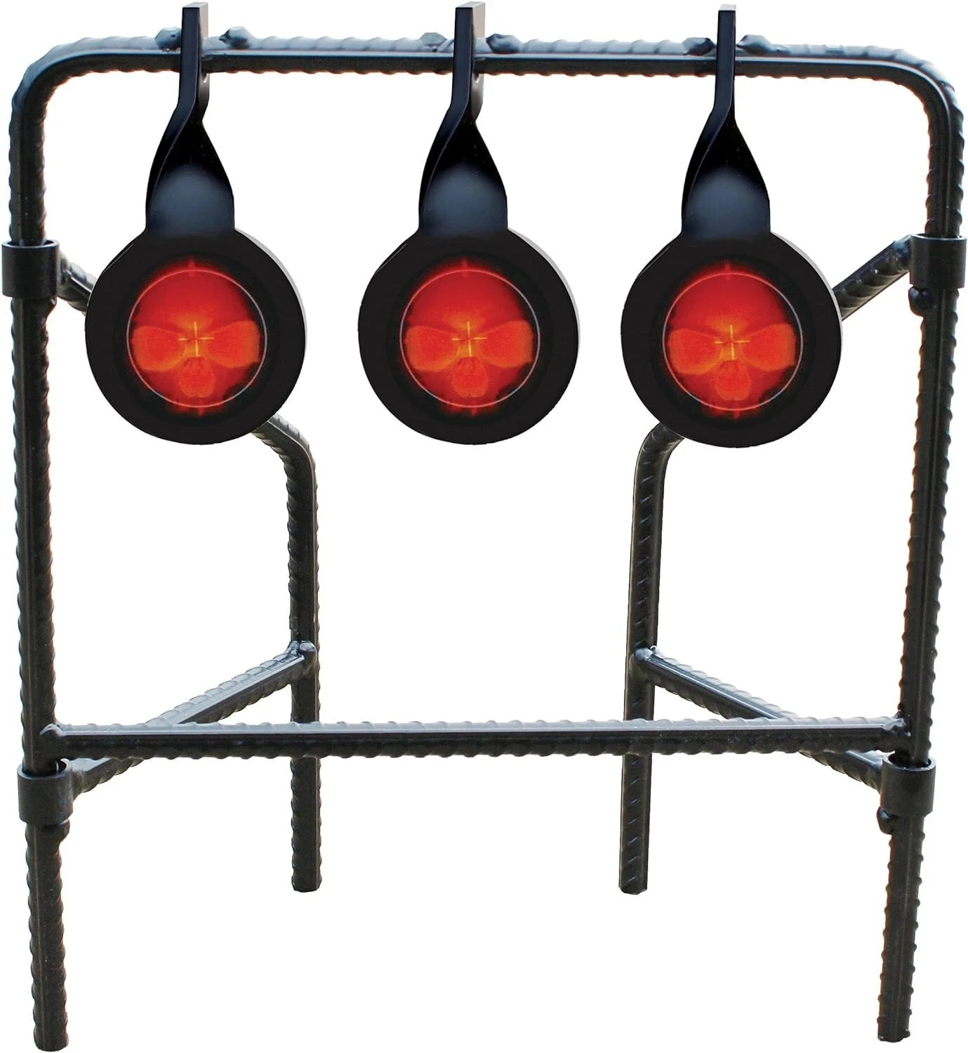 Bonehead Target 22 Caliber Steel Rebar Triple Spinner New in Box