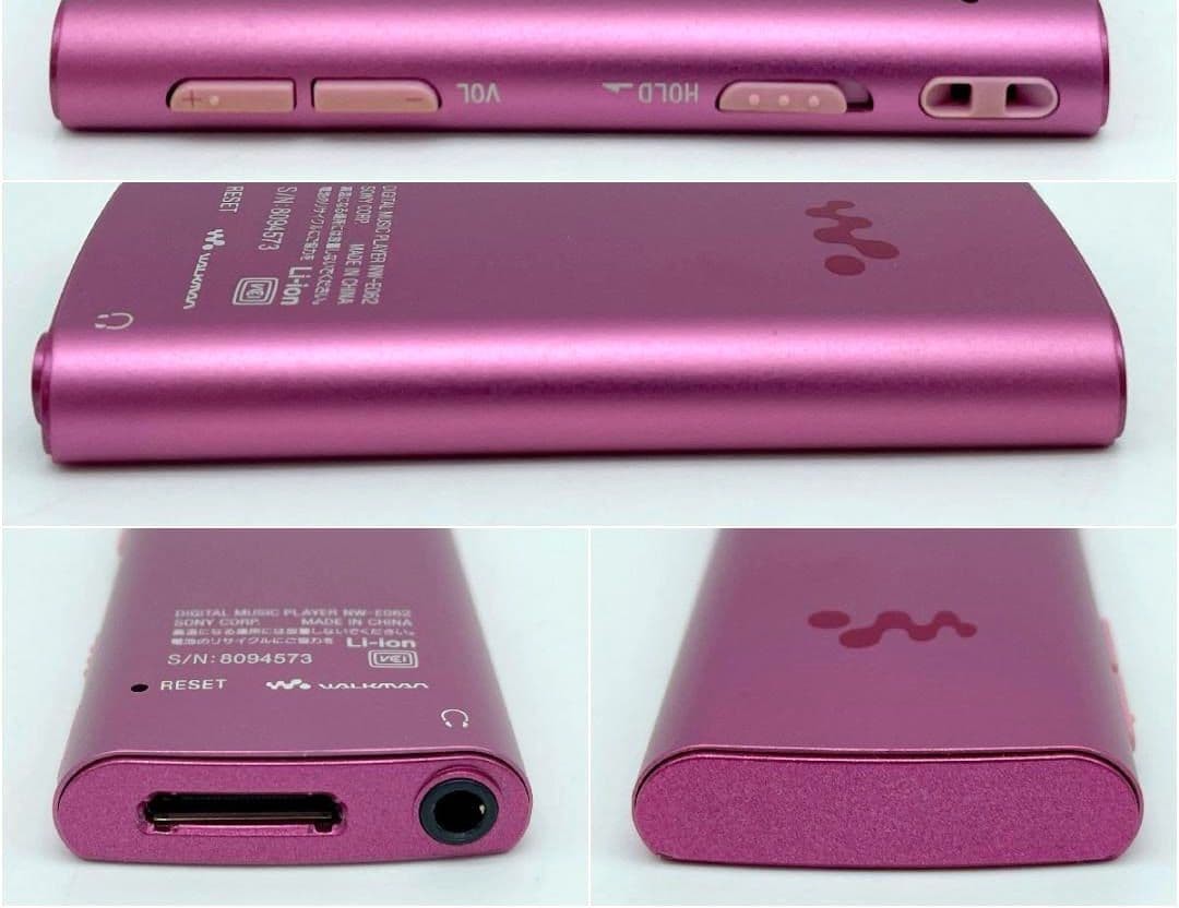 Sony NW-E062K Portable Player Walkman Pink Speaker