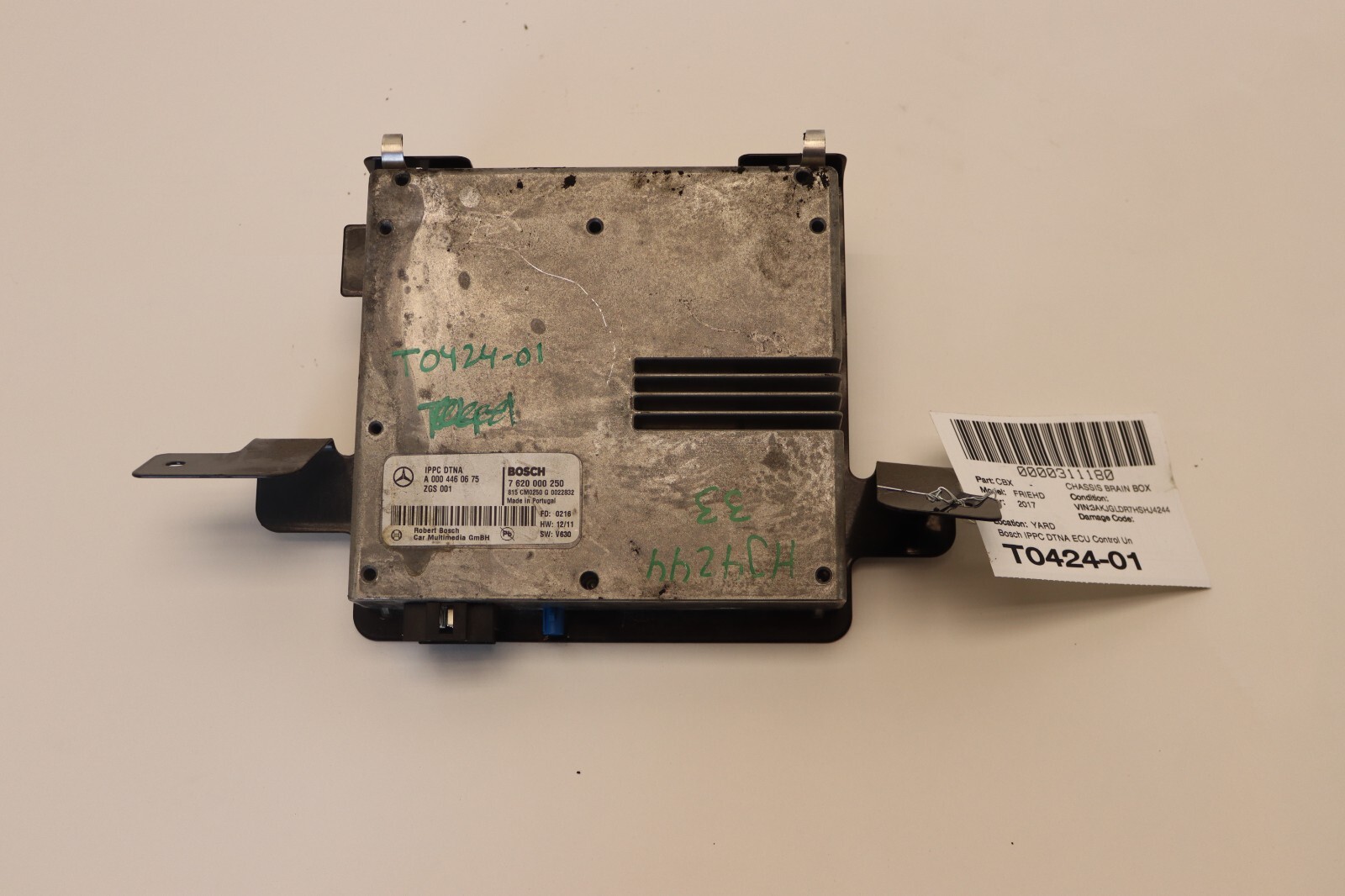 08-17 FREIGHTLINER CASCADIA 125 PREDICTIVE CRUISE CONTROL MODULE A0004460675 OEM