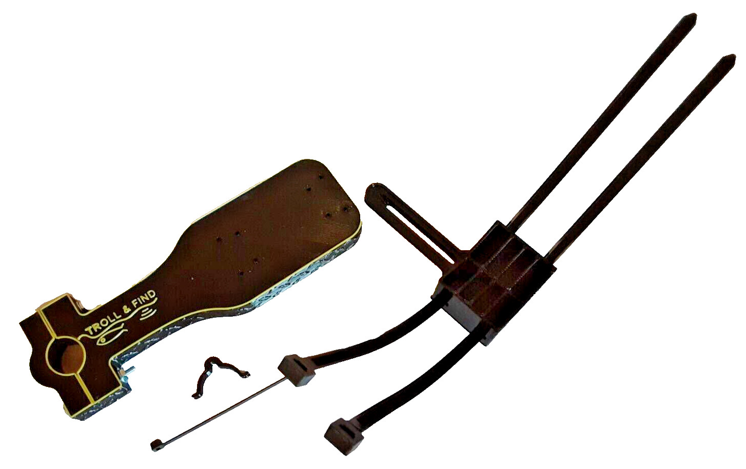 Troll and Find fish finder mount kit for Minn Kota and Humminbird Helix 5