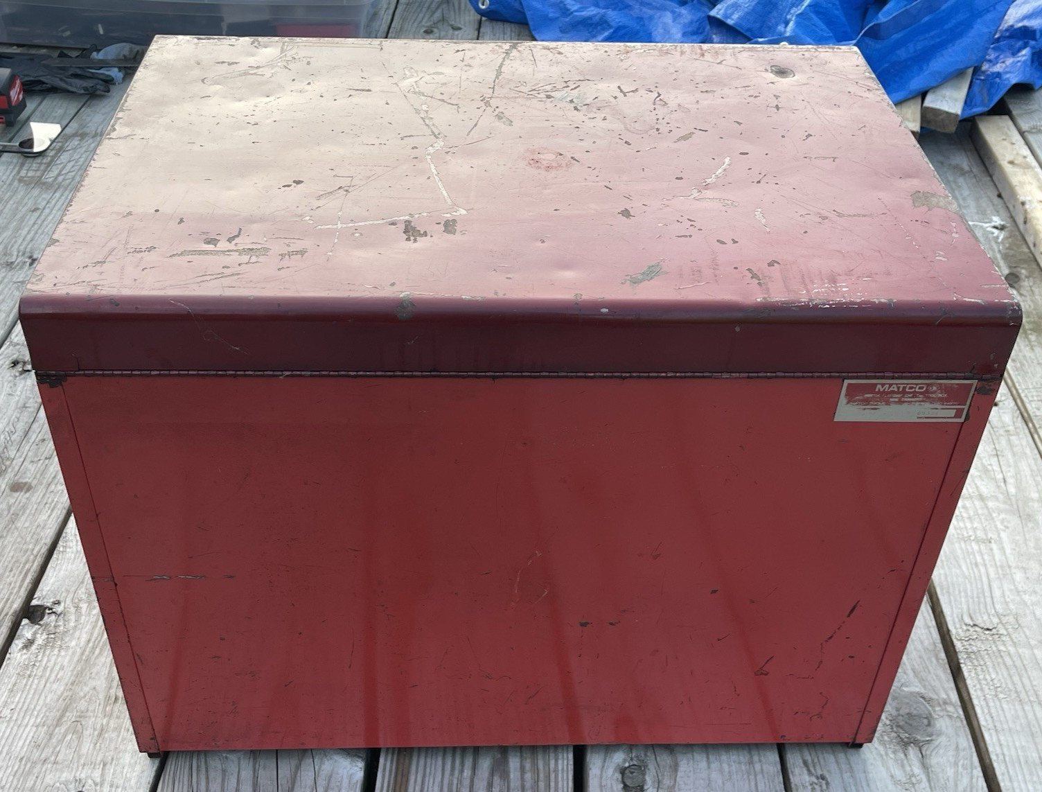 Matco Tool Chest Box Heavy Duty Mechanic Toolbox Used