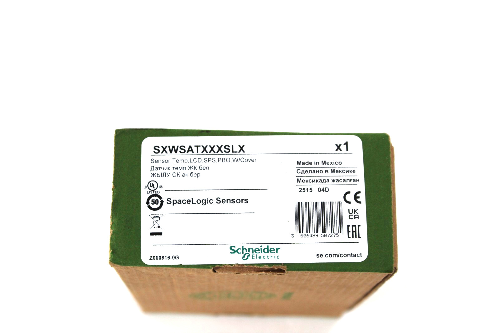 NEW Schneider Electric SXWSATXXXSLX Temperature Sensor for SmartX Controllers
