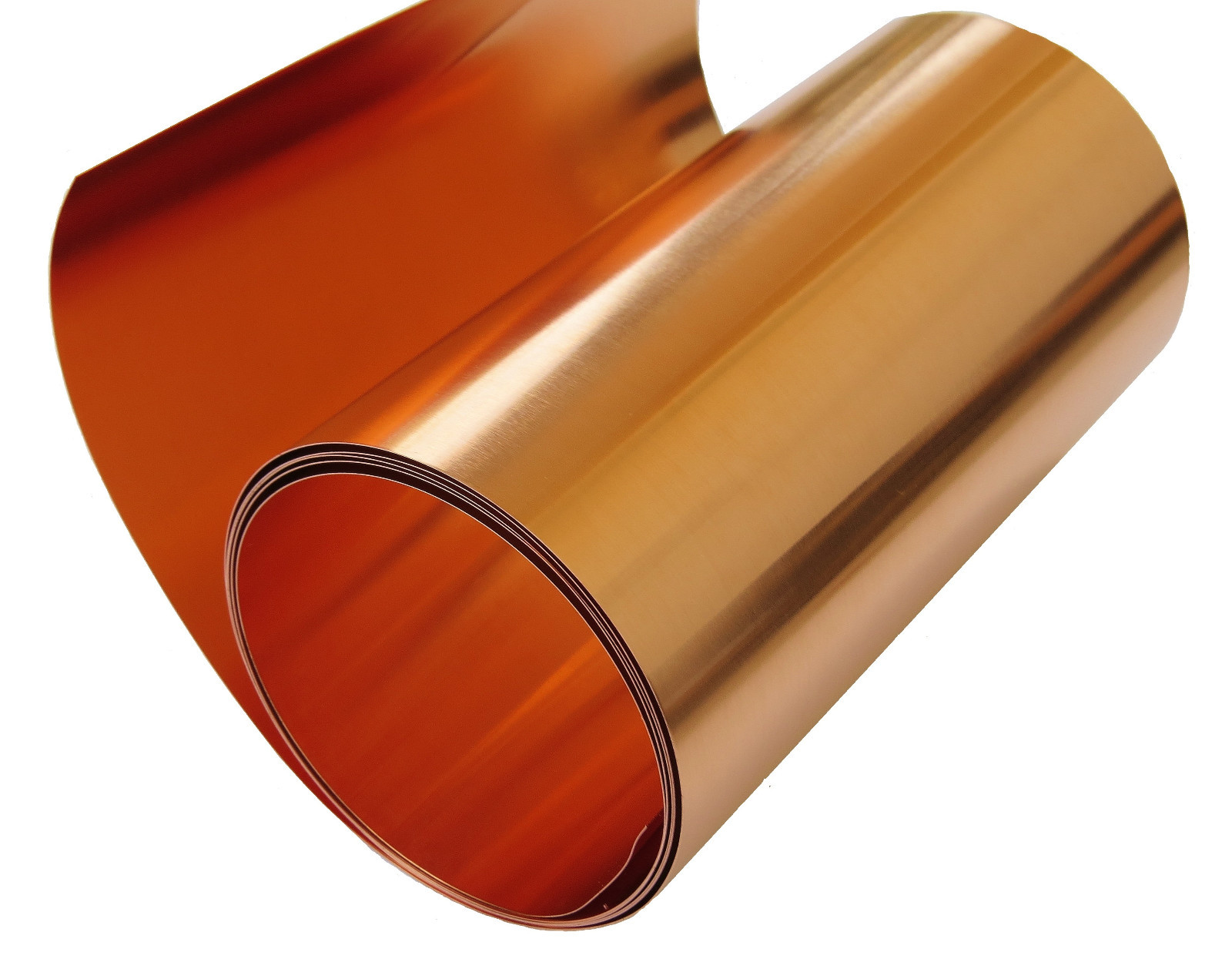 Copper Sheet 10 mil/ 30 gauge tooling metal roll 6" X 20' CU110 ASTM B-152
