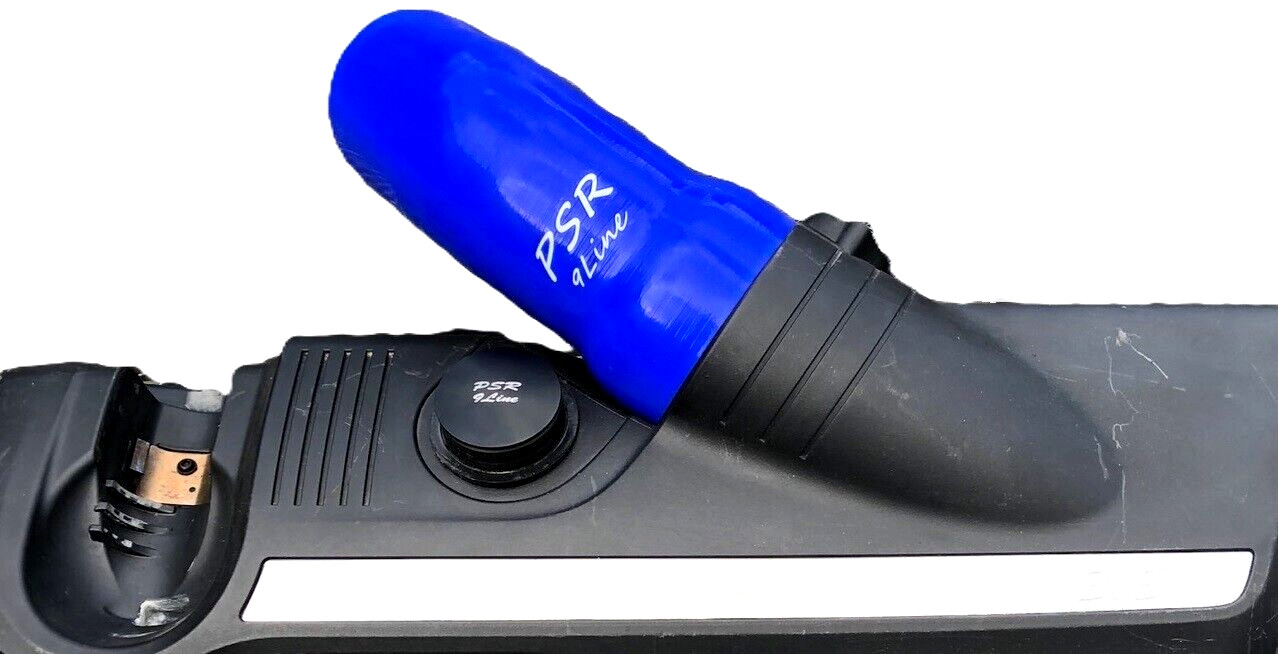 Porsche 997 911 Air Box Resonator Bypass Modification Plug & Blue Induction Pipe