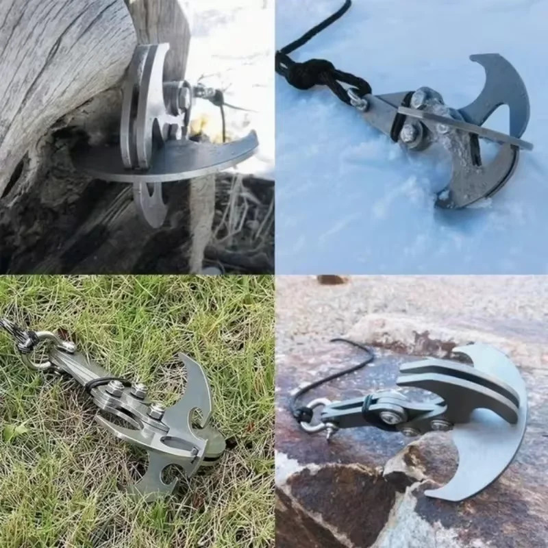 Folding Hook Multi functional Outdoor Climbing Claw Climbing Hook Climbing Claw