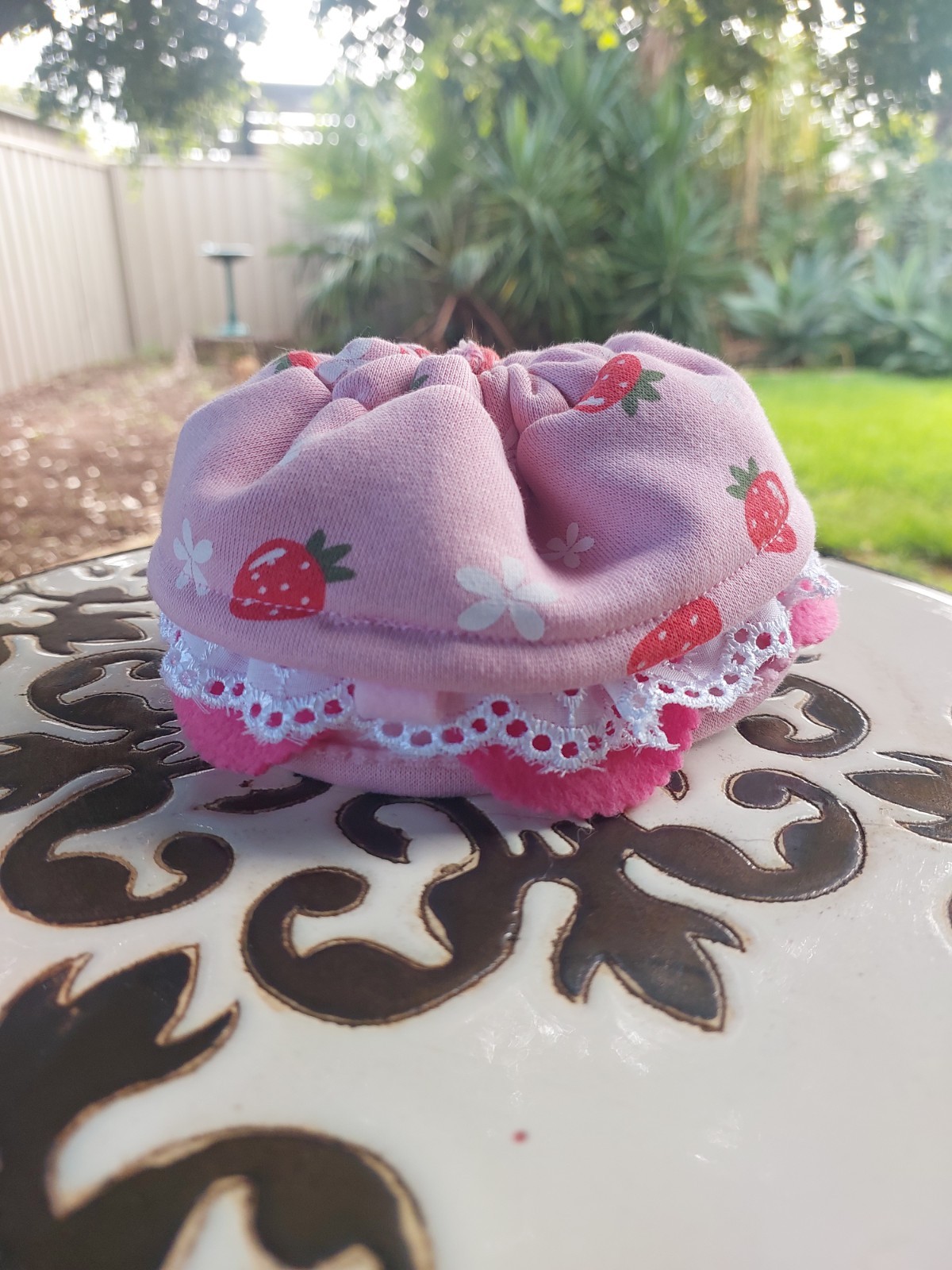 Strawberry Bird Collar 🍓